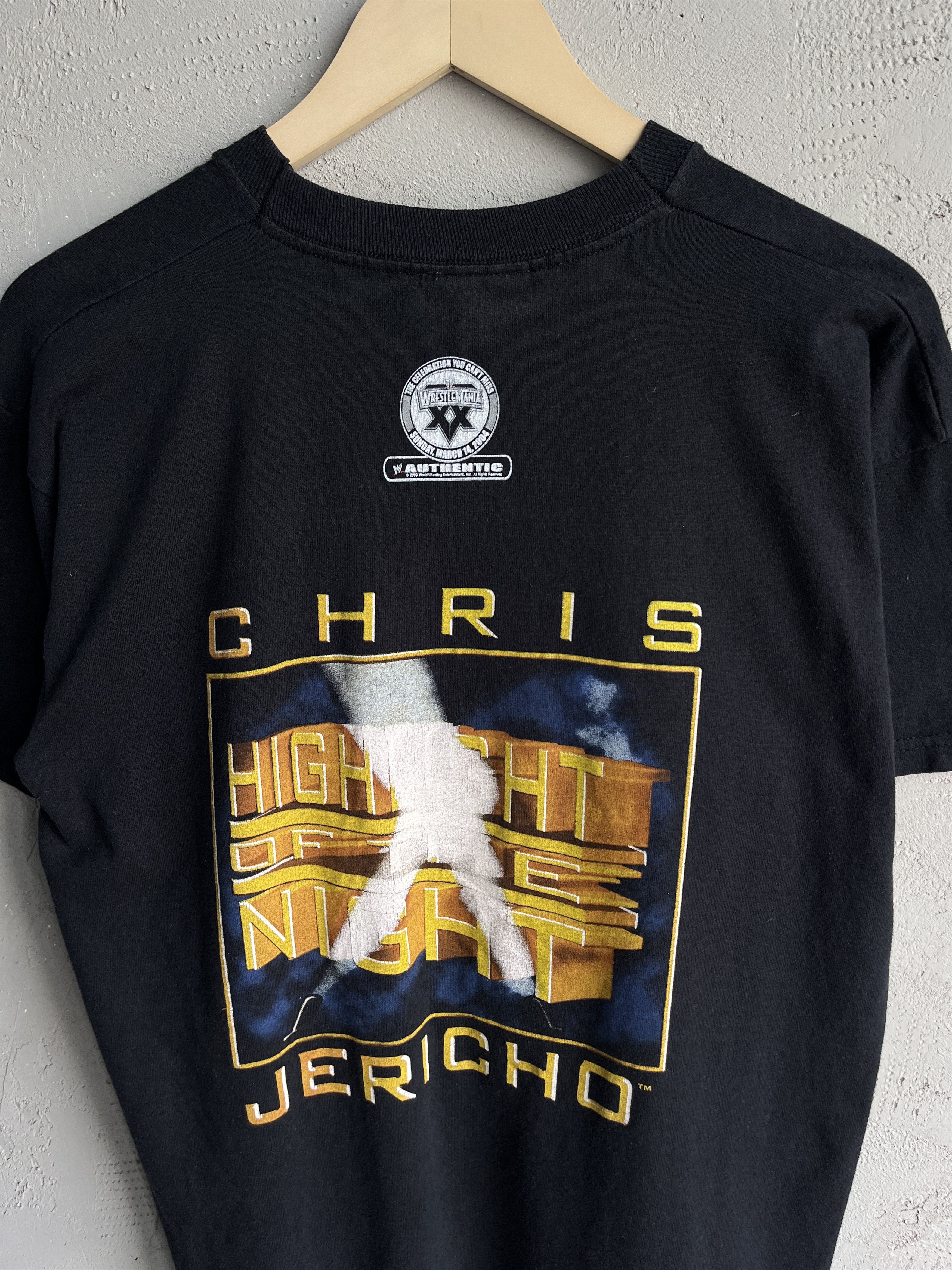 Vintage × WWE × WWF Vintage 2003 WWE Christ Jericho WrestleMania Rare T Shirt Size US L / EU 52-54 / 3 - 2 Thumbnail