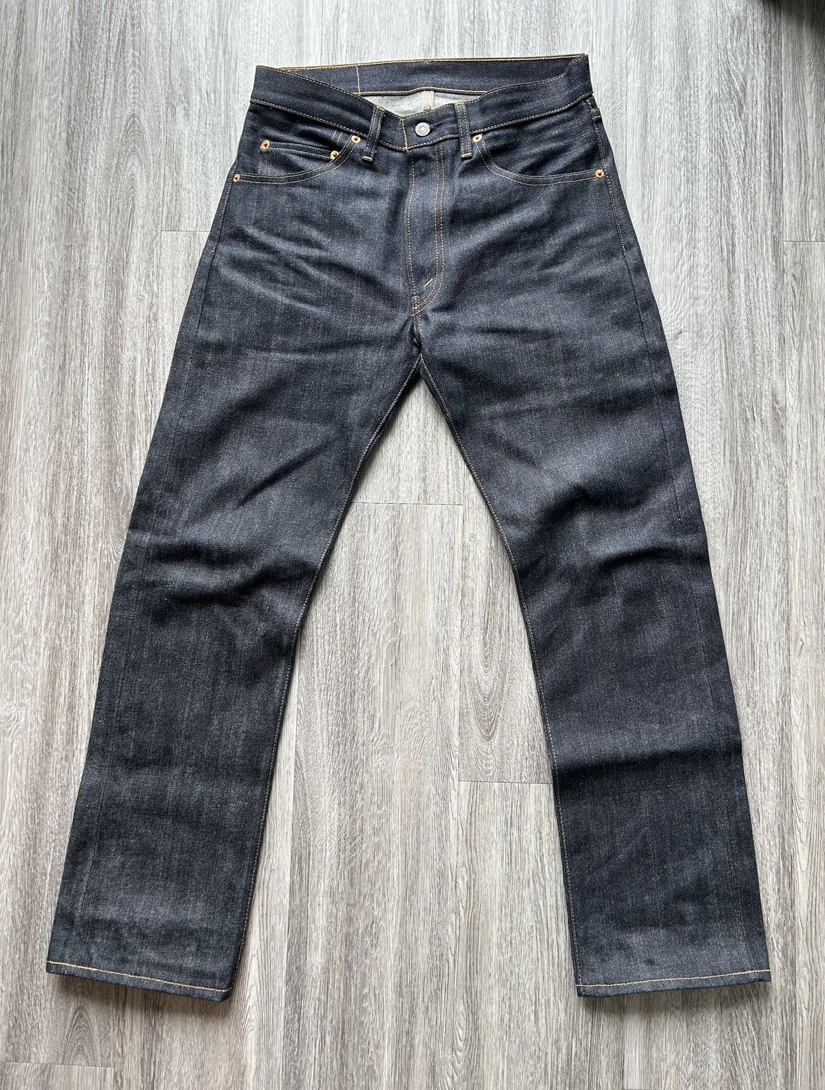 image of Levis Vintage Clothing Levi’S Lvc 1967 505 Regular Fit Selvedge Denim 31 in Blue, Men's