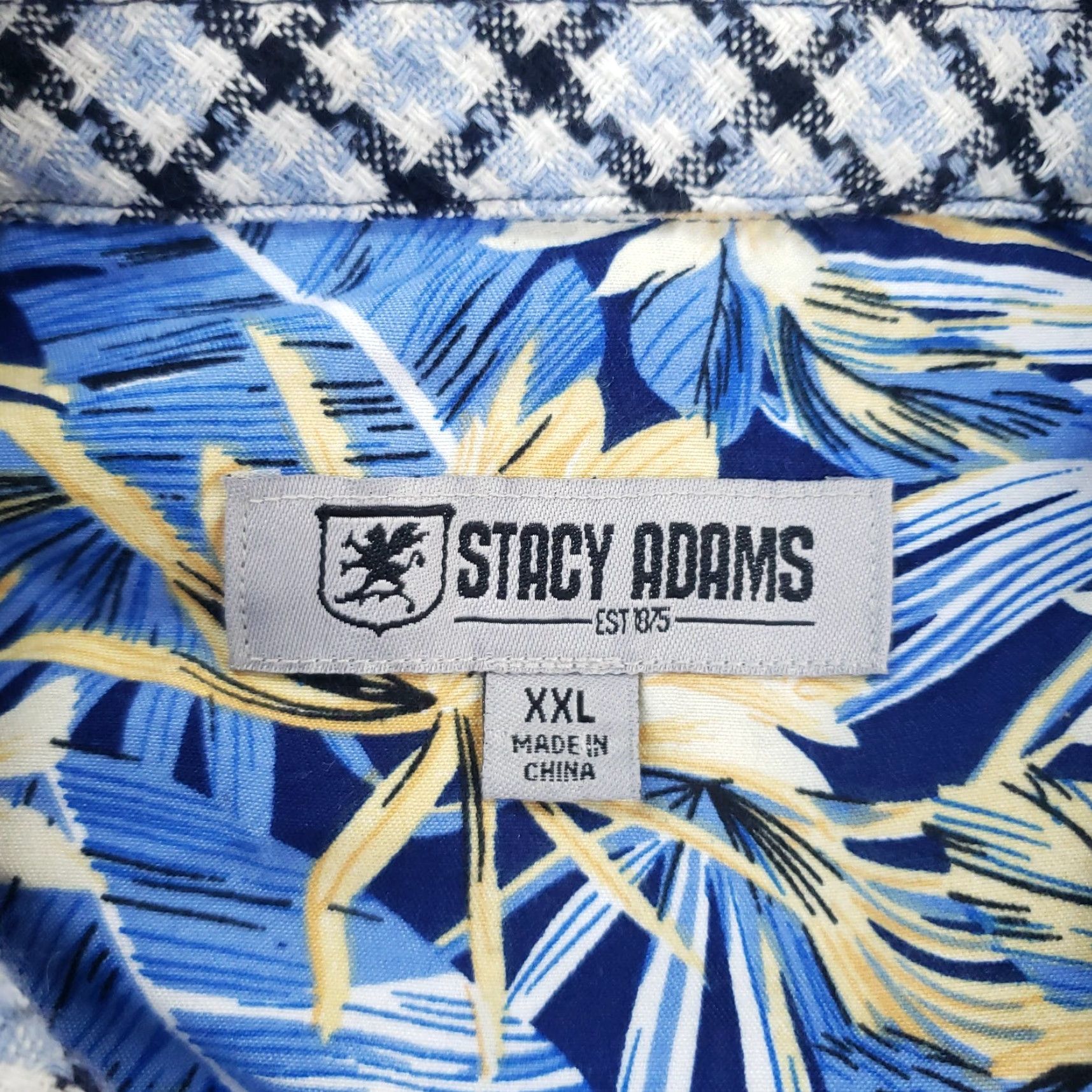 Stacy Adams Stacy Adams Mens 2XL Blue Stretch Jacket Coat Size US XXL / EU 58 / 5 - 6 Thumbnail