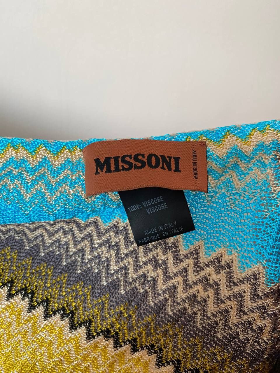 Missoni Missoni Women's Zig Zag Viscose Scarf Size ONE SIZE - 2 Thumbnail