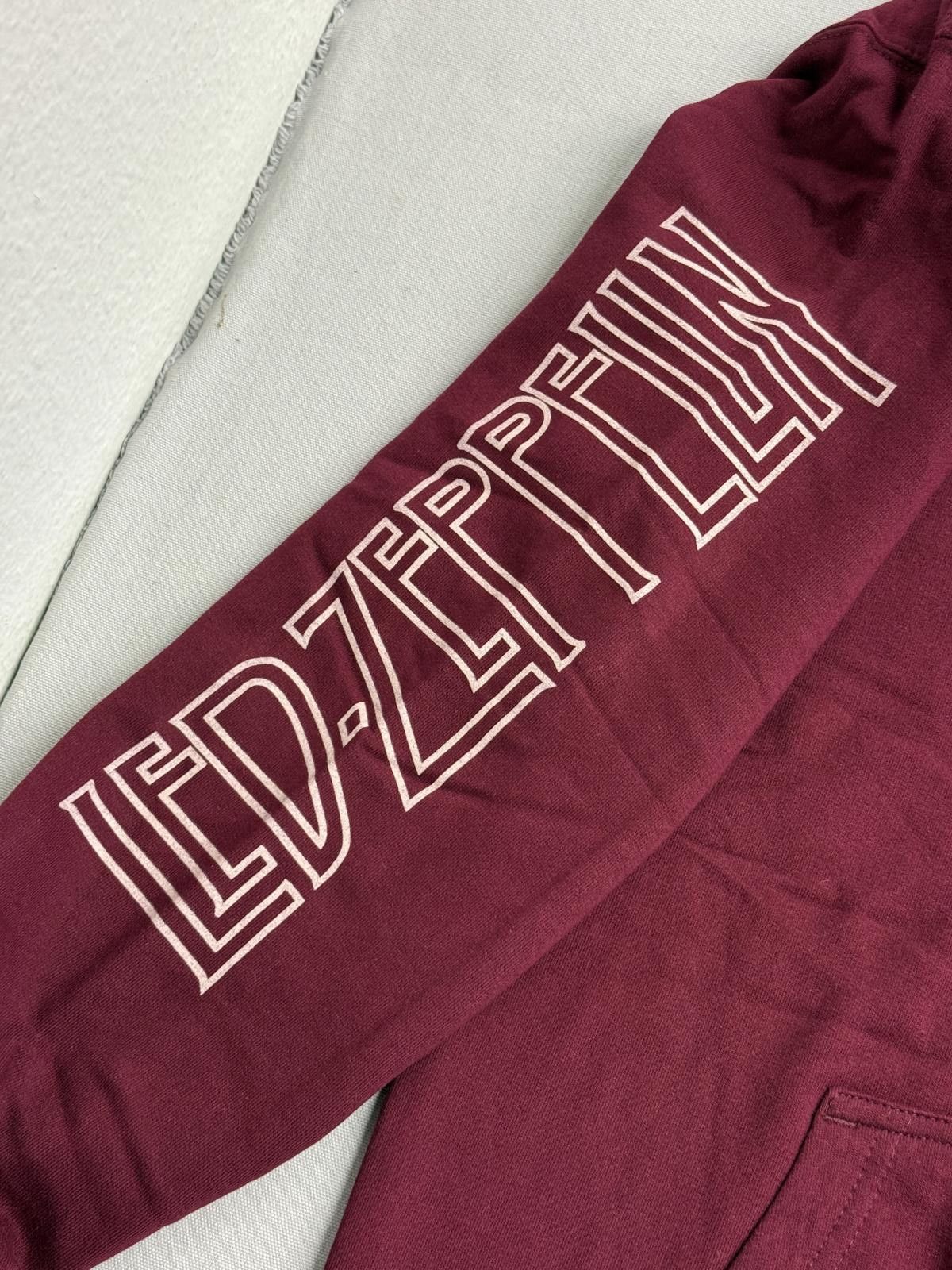 Adish Led Zeppelin Hoodie Icarus / Zoso Merch Back Print Sleeves L Size US L / EU 52-54 / 3 - 6 Thumbnail
