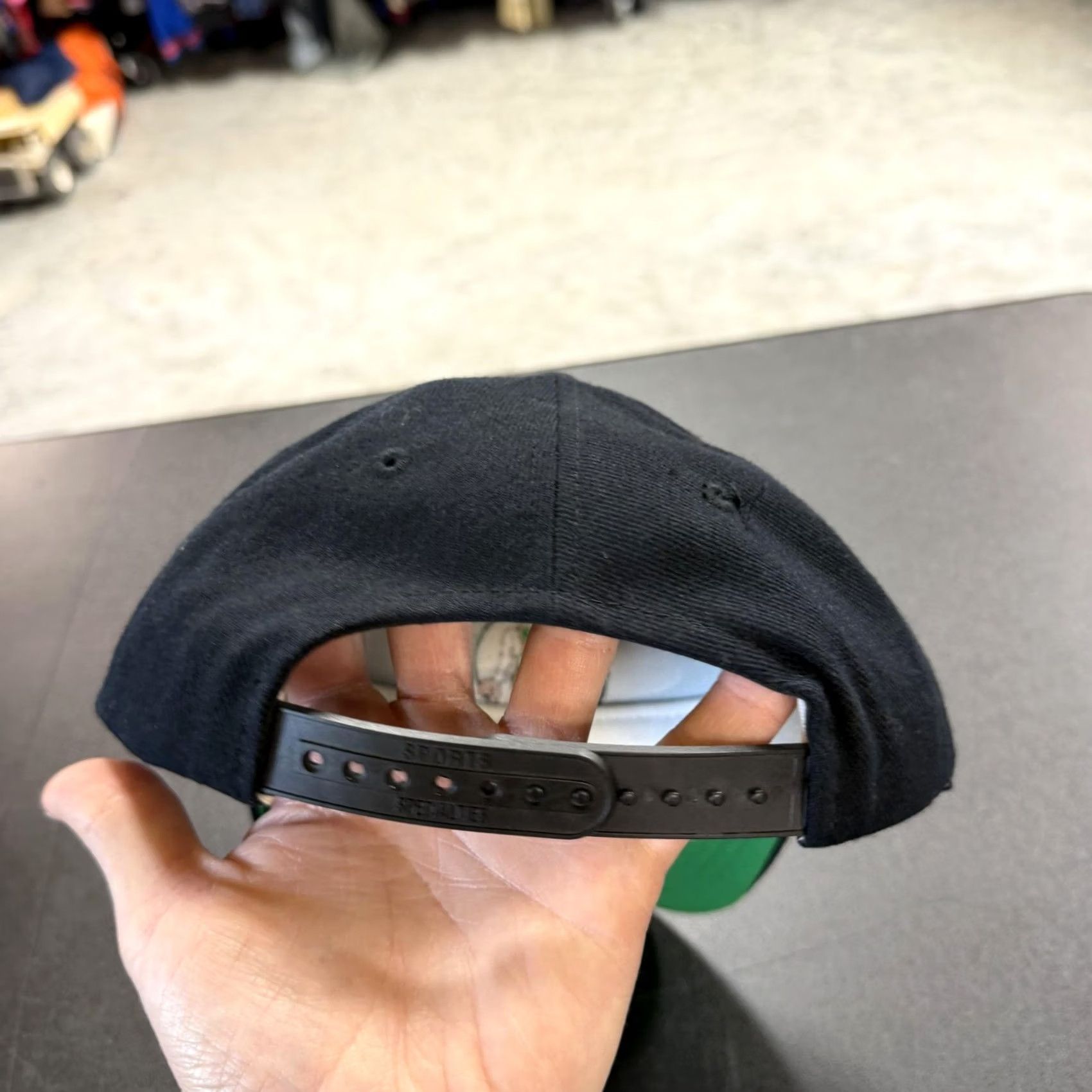 Sports Specialties VINTAGE Boston Celtics Hat Cap Snap Back One Size Black Sports Specialties Mens Adjustable Solid 90s Size ONE SIZE - 3 Thumbnail