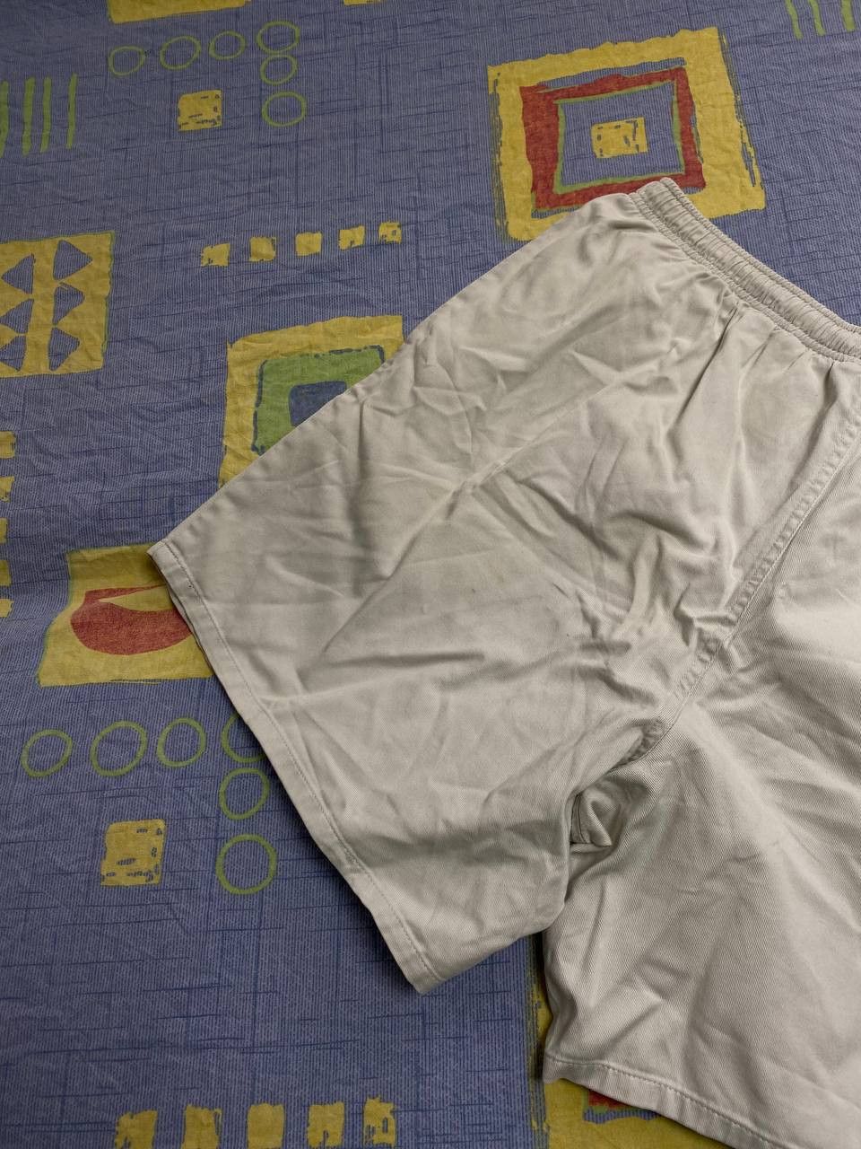 Nike × Vintage Vintage Nike Shorts Swoosh Logo Y2K Drill 90s Size US 34 / EU 50 - 9 Thumbnail