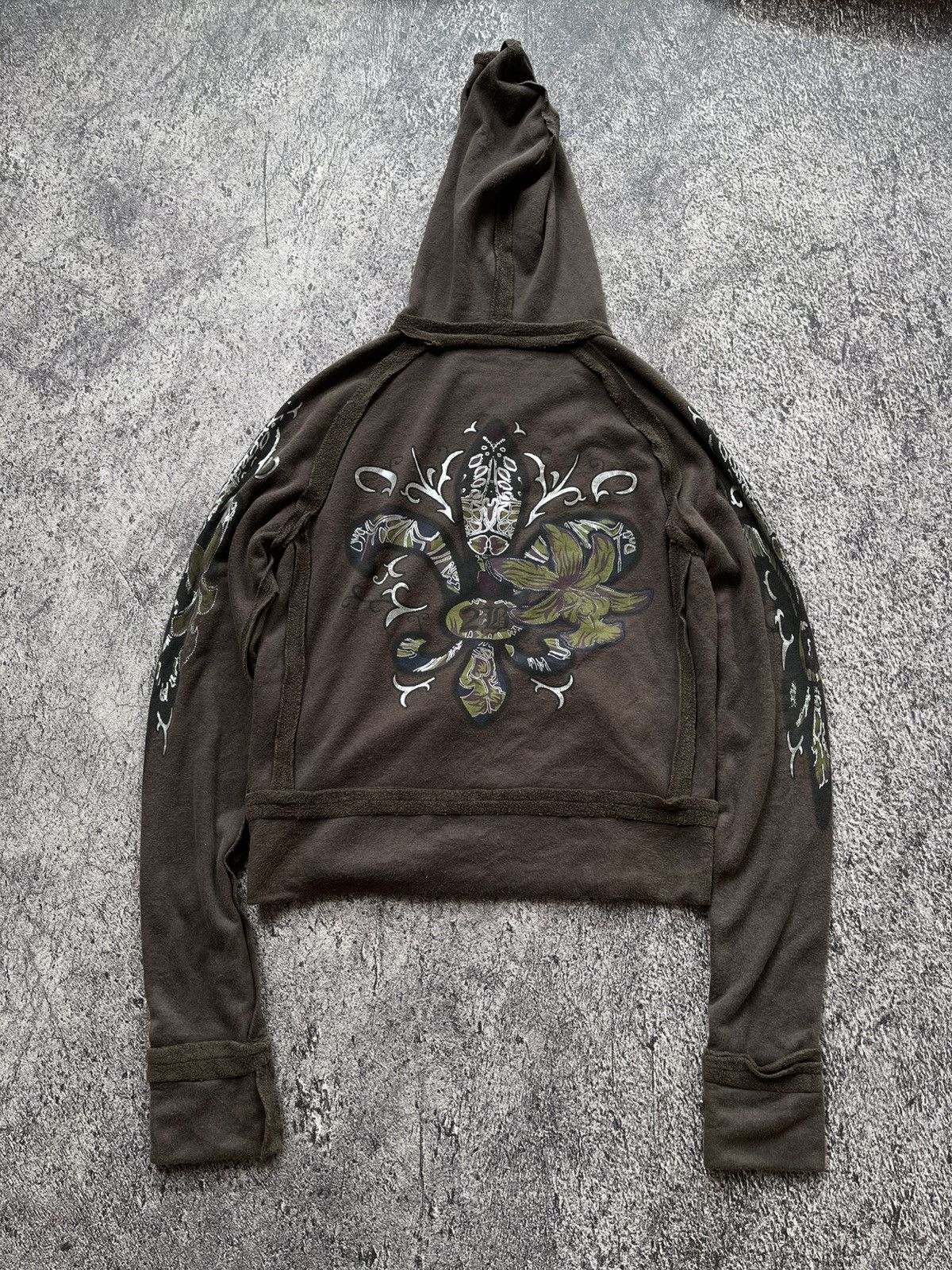 Japanese Brand Y2K 2B FREE VKEI STYLE BOXY HOODIE Size US S / EU 44-46 / 1 - 5 Thumbnail