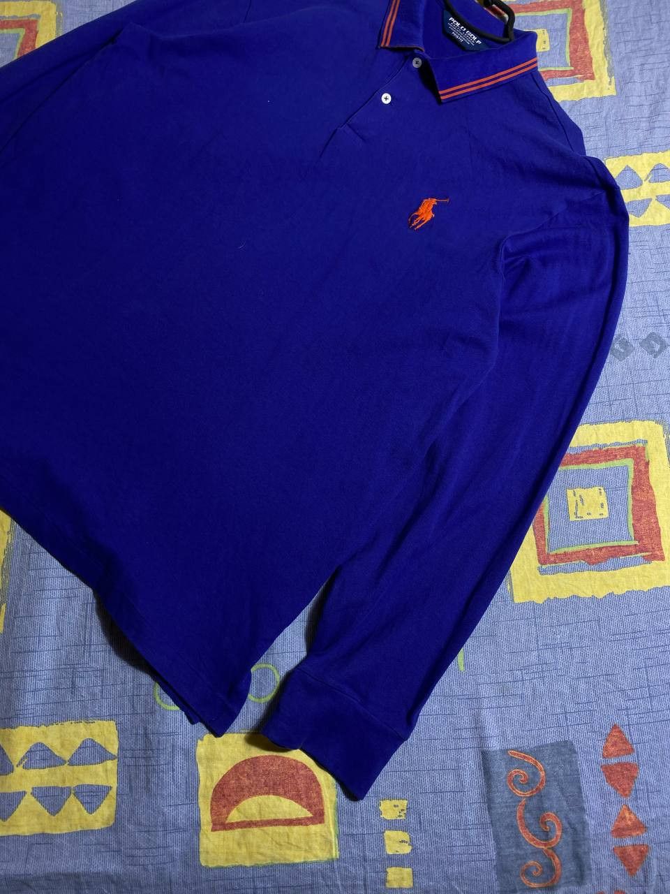 Polo Ralph Lauren VINTAGE POLO RALPH LAUREN Long Sleeve Polo Size US XL / EU 56 / 4 - 3 Thumbnail
