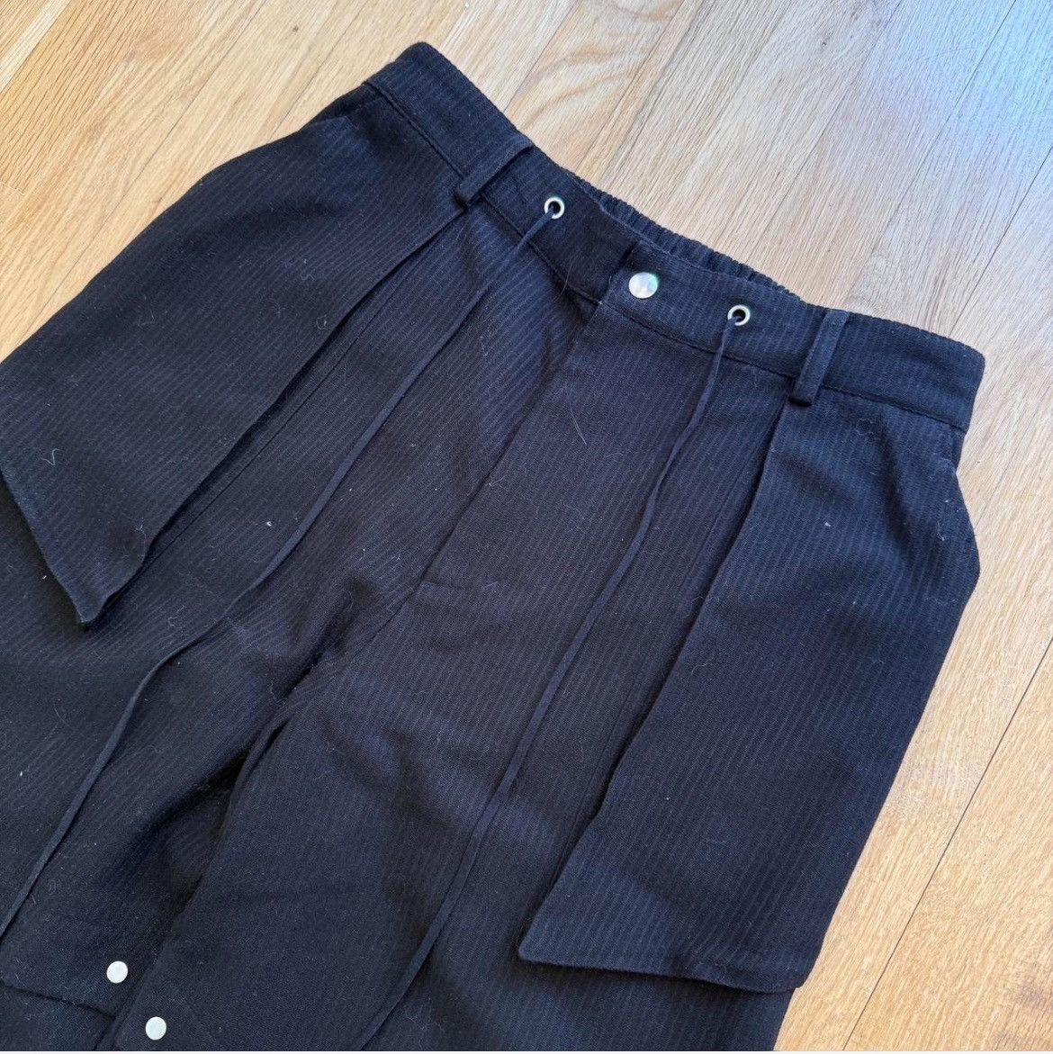 CMMAWEAR CMMAWEAR Chevalier Trousers (Black) Size US 30 / EU 46 - 3 Thumbnail