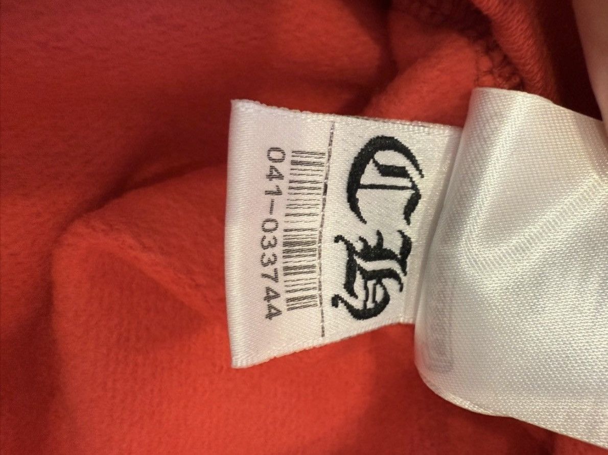 Chrome Hearts Chrome Hearts Red “Scroll” Hoodie Size US L / EU 52-54 / 3 - 8 Thumbnail