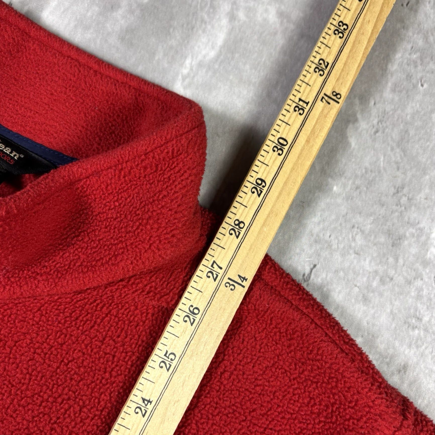 Vintage VINTAGE L.L.Bean Outdoors Red Sherpa Fleece Jacket Full Zip XL Mens Size US XL / EU 56 / 4 - 7 Thumbnail