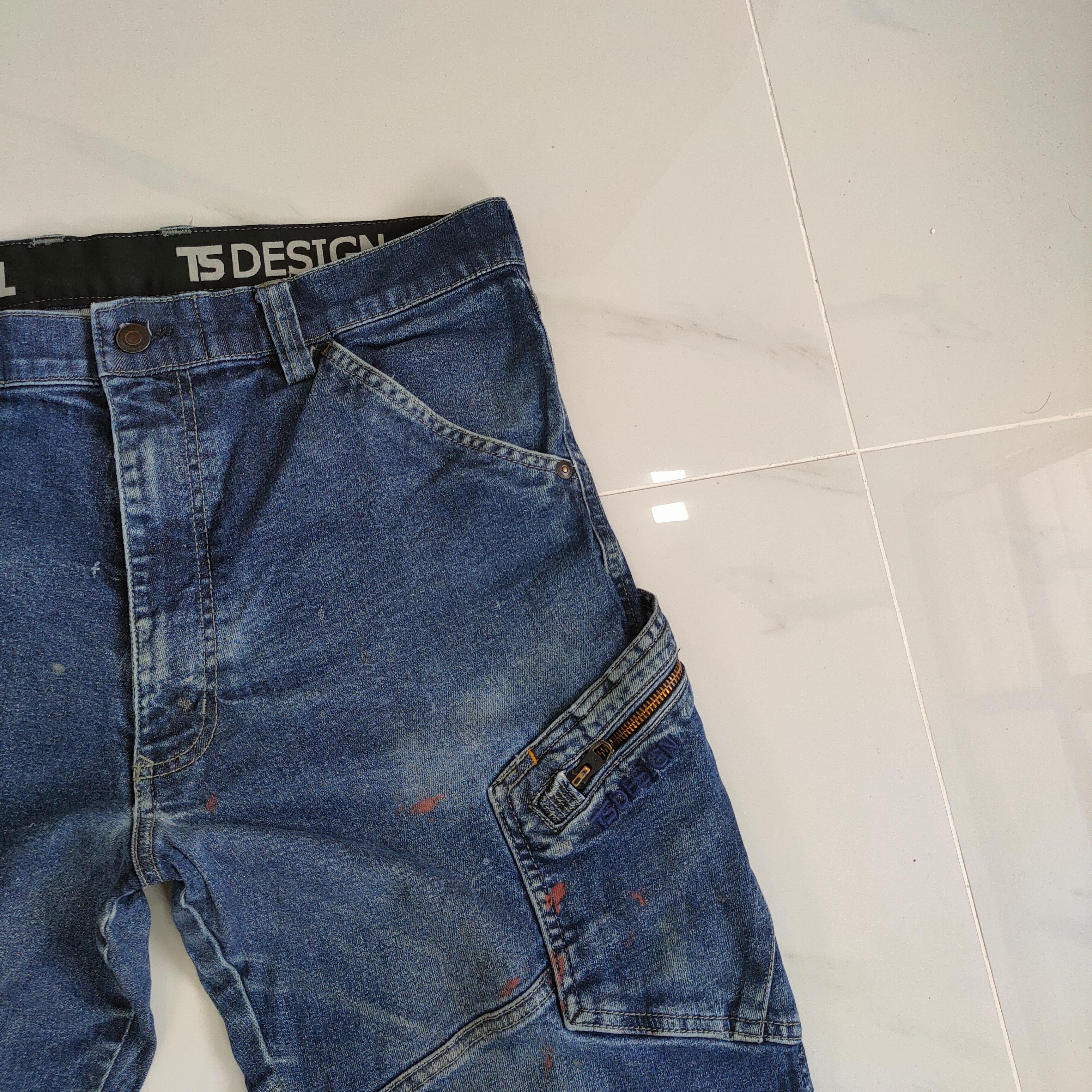 Japanese Brand × Vintage VINTAGE JAPANESE DOUBLE KNEE DISTRESSED CARGO PANTS Size US 34 / EU 50 - 5 Thumbnail