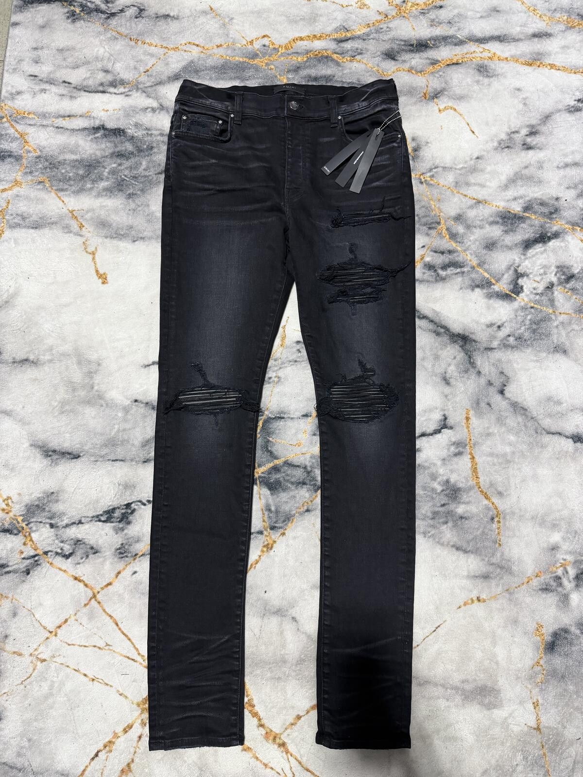 Amiri Amiri MX1 Black Jeans Sz 29 | Grailed