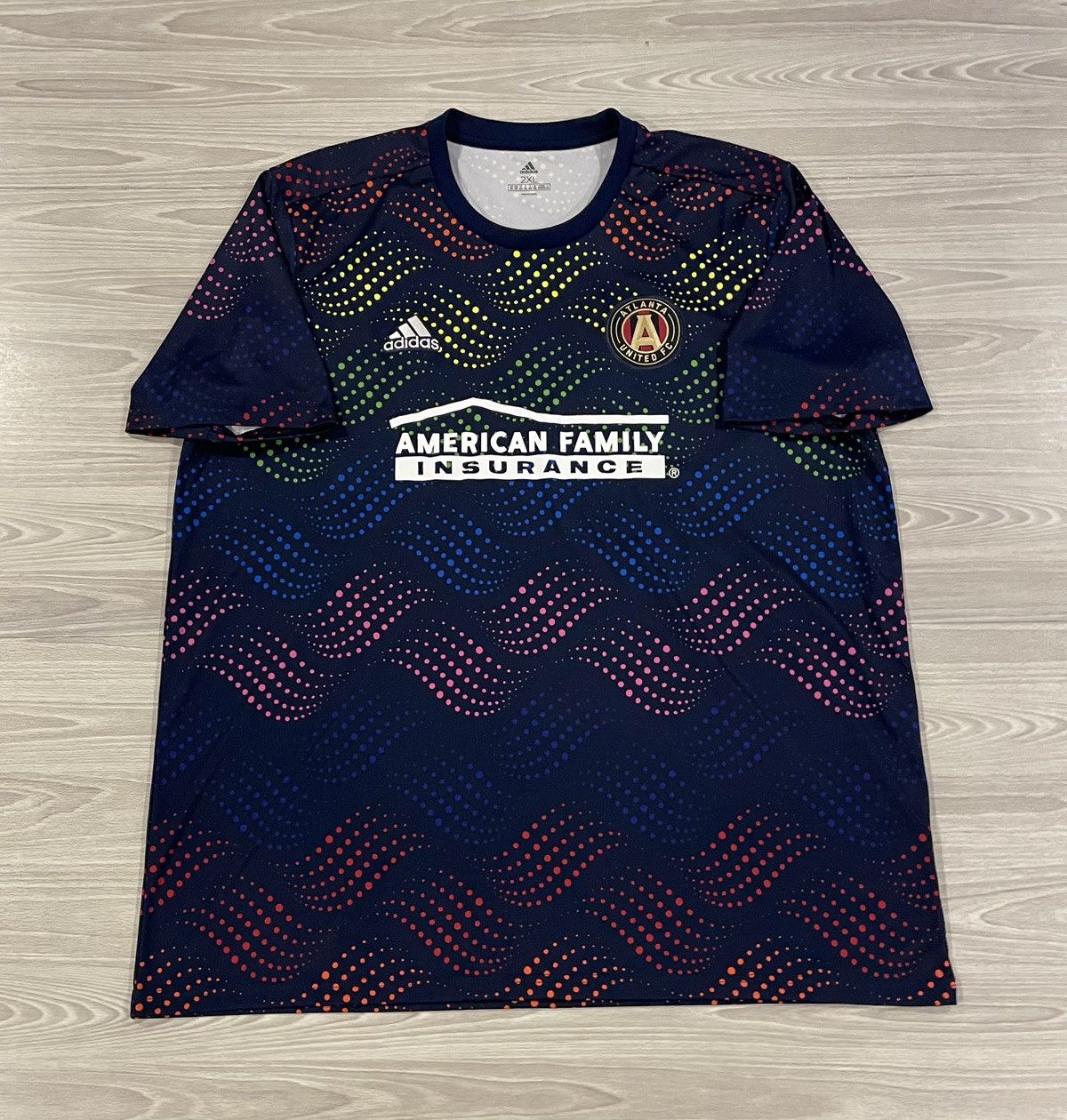 Adidas Adidas 2019/20 Atlanta United FC Soccer Jersey Mens Size 2XL Size US XXL / EU 58 / 5 - 1 Thumbnail