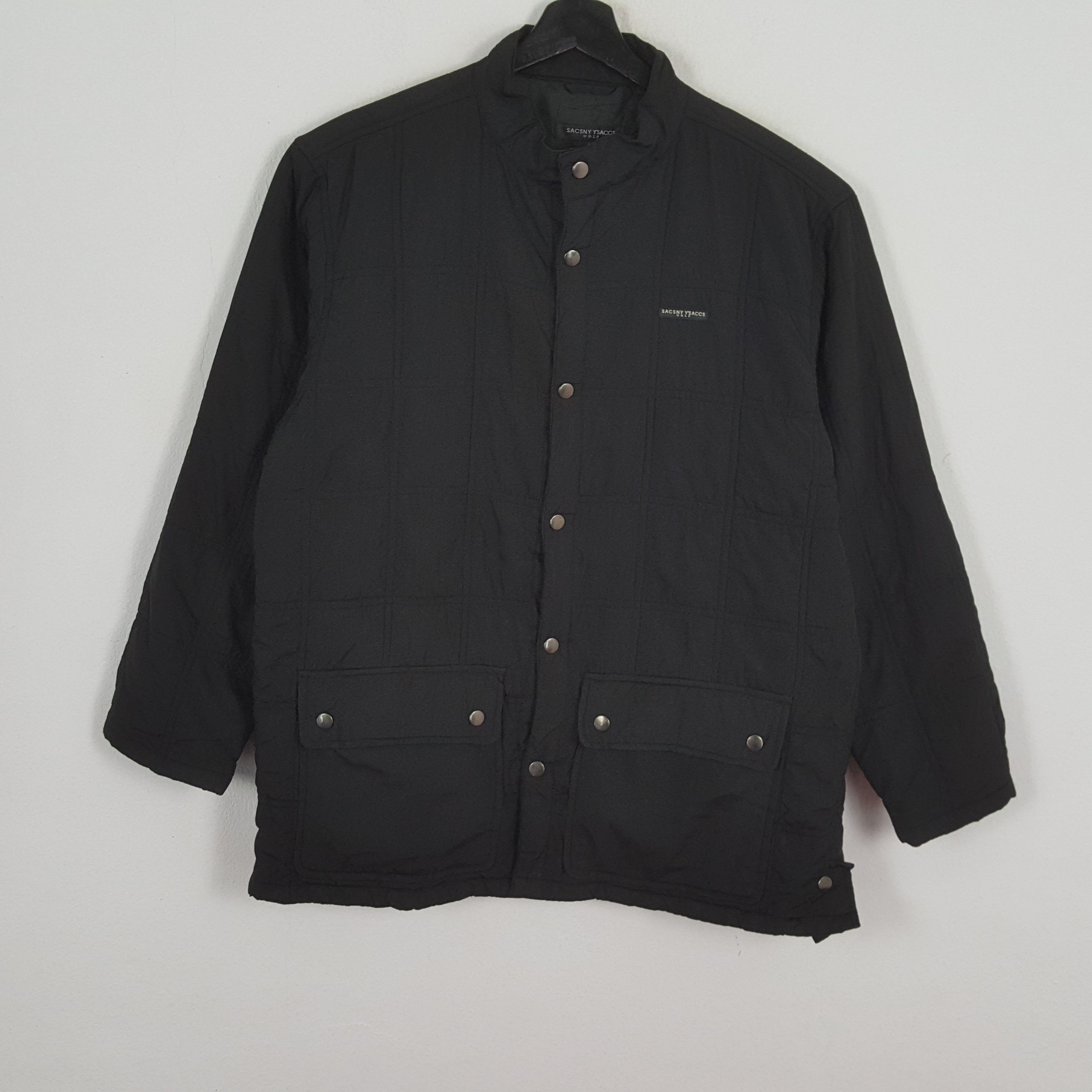 Vintage Y'SACCS By YOHJI YAMMOTO Fashion Designer Custom Art Jacket Size US L / EU 52-54 / 3 - 3 Thumbnail