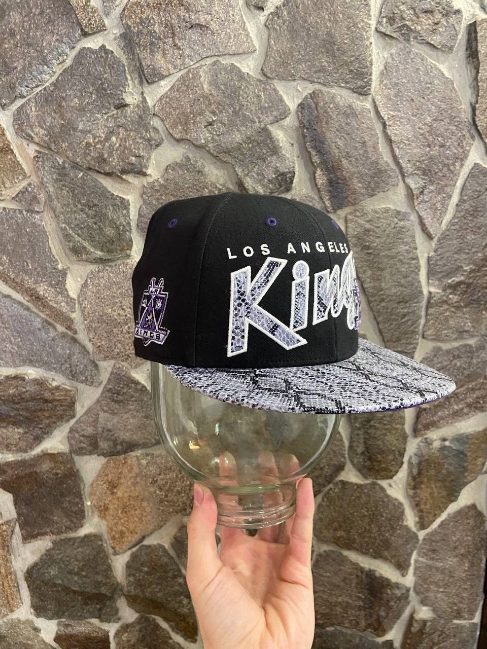 NFL × NHL Low Angeles Kings Big Logo 5 Panel Hat Size ONE SIZE - 3 Thumbnail