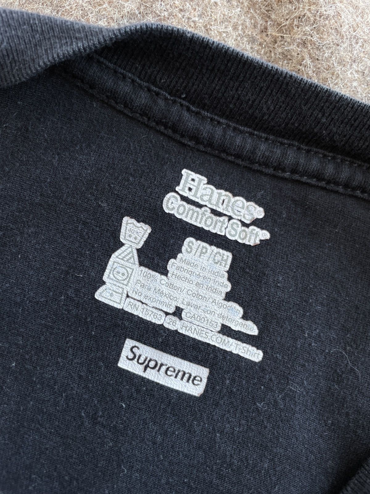 Hanes × Supreme Hanes x Supreme T-Shirt Size US S / EU 44-46 / 1 - 5 Thumbnail