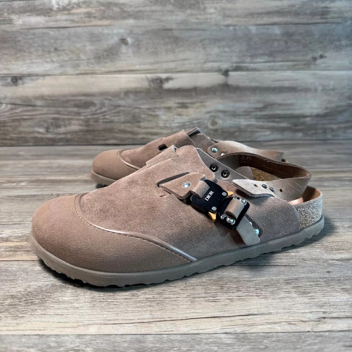 Dior Dior x Birkenstock Arizona Cognac 40 EU 99 New Size US 7 / EU 40 - 1 Thumbnail