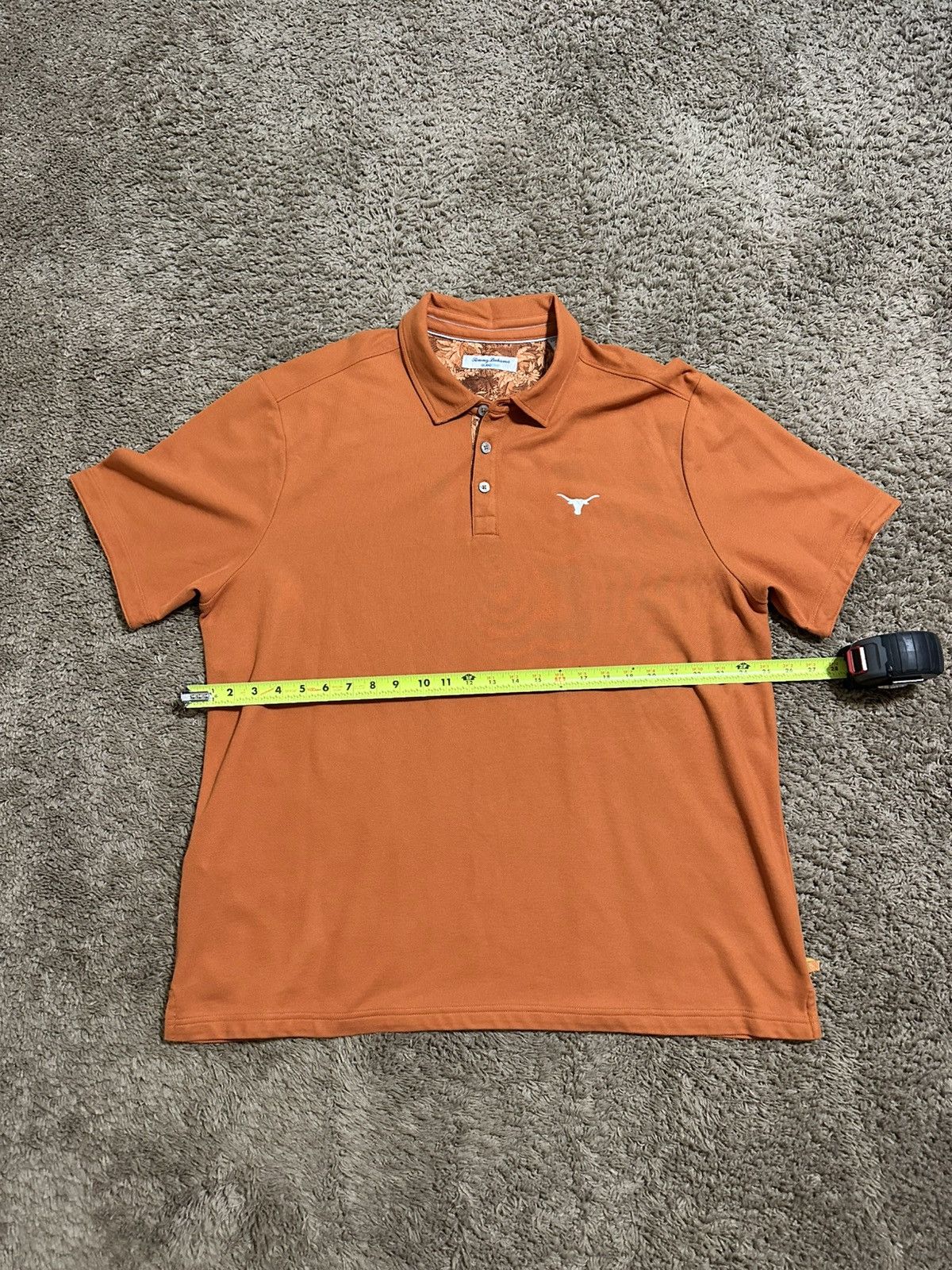 NCAA Vintage NCAA Texas Longhorns polo shirt 90s size 2XL Size US XXL / EU 58 / 5 - 5 Thumbnail