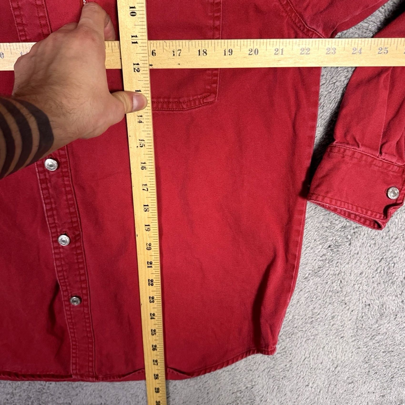 Levi's VINTAGE Levi's Shirt Jacket Mens M Chore Shacket Metal Buttons Canvas Y2K Jacket Mens Size US M / EU 48-50 / 2 - 7 Thumbnail
