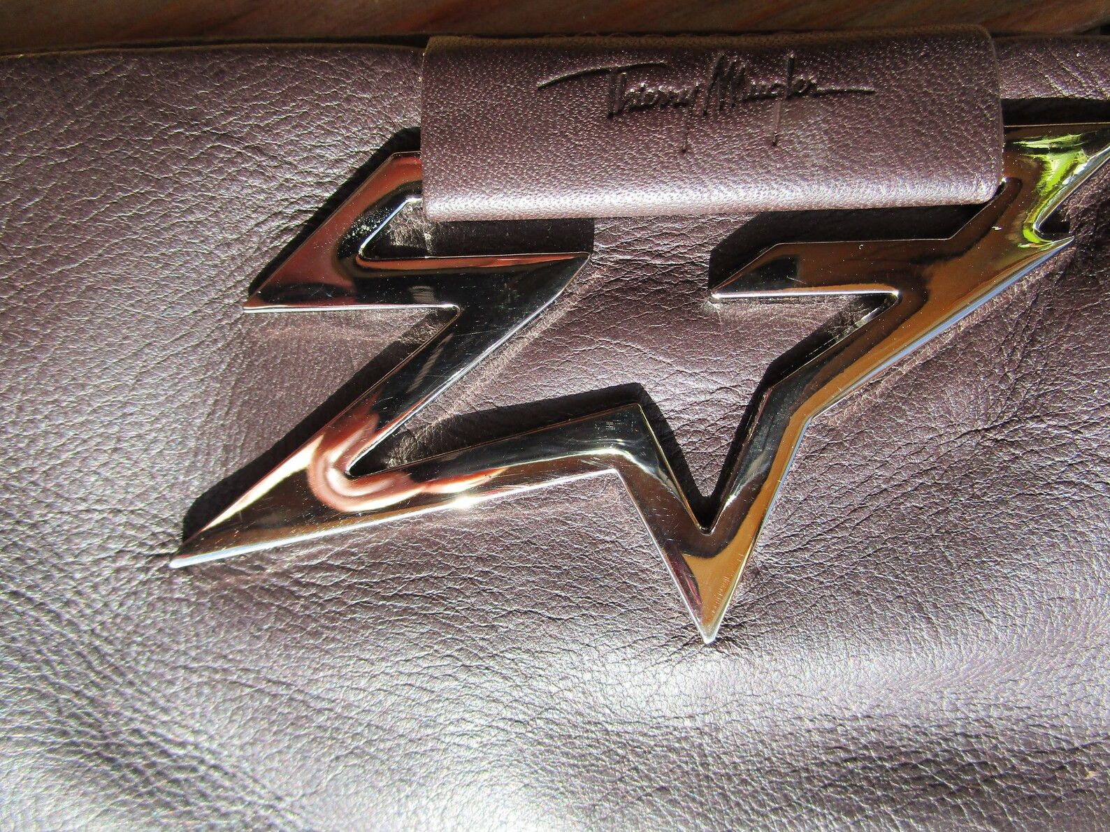 Mugler × Thierry Mugler Star Leather Shoulder Bag Size ONE SIZE - 7 Thumbnail