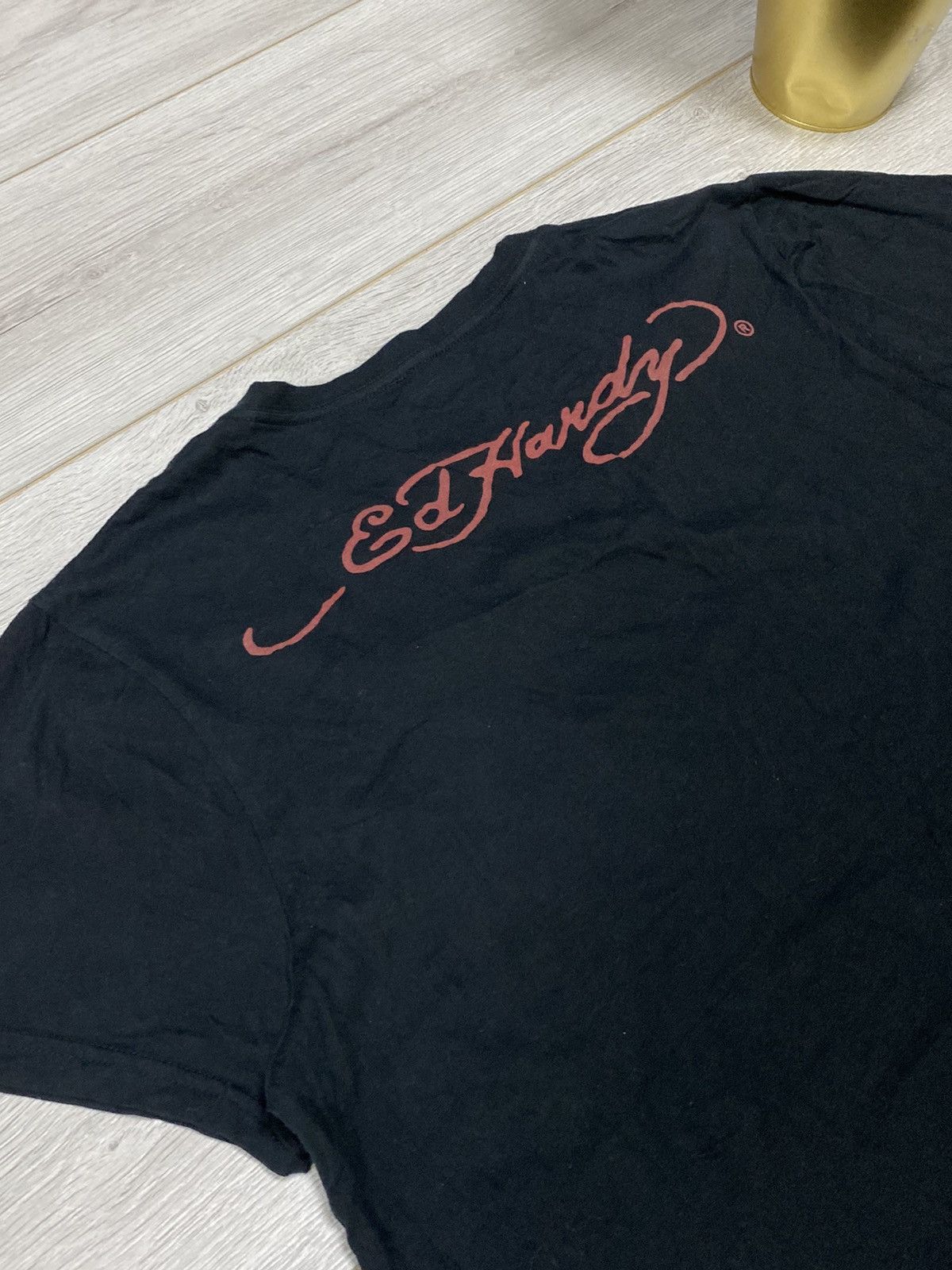 Ed Hardy Ed Hardy skull ☠️ spell out big logo t-shirt Size US XXL / EU 58 / 5 - 3 Thumbnail