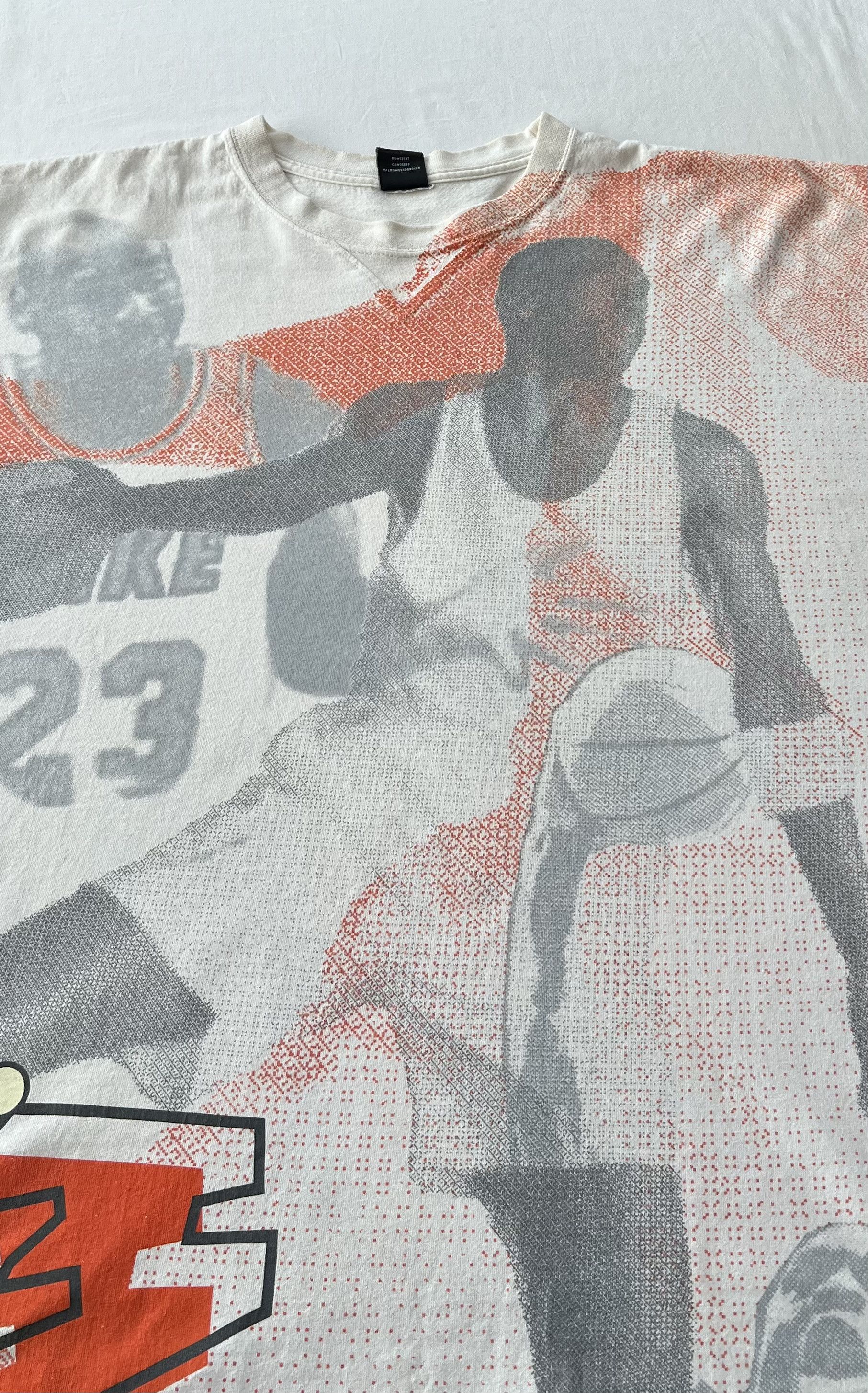 Nike Vintage Nike Jordan Michael Jordan #23 AOP T-shirt Sz 3XL Size US XXL / EU 58 / 5 - 4 Thumbnail