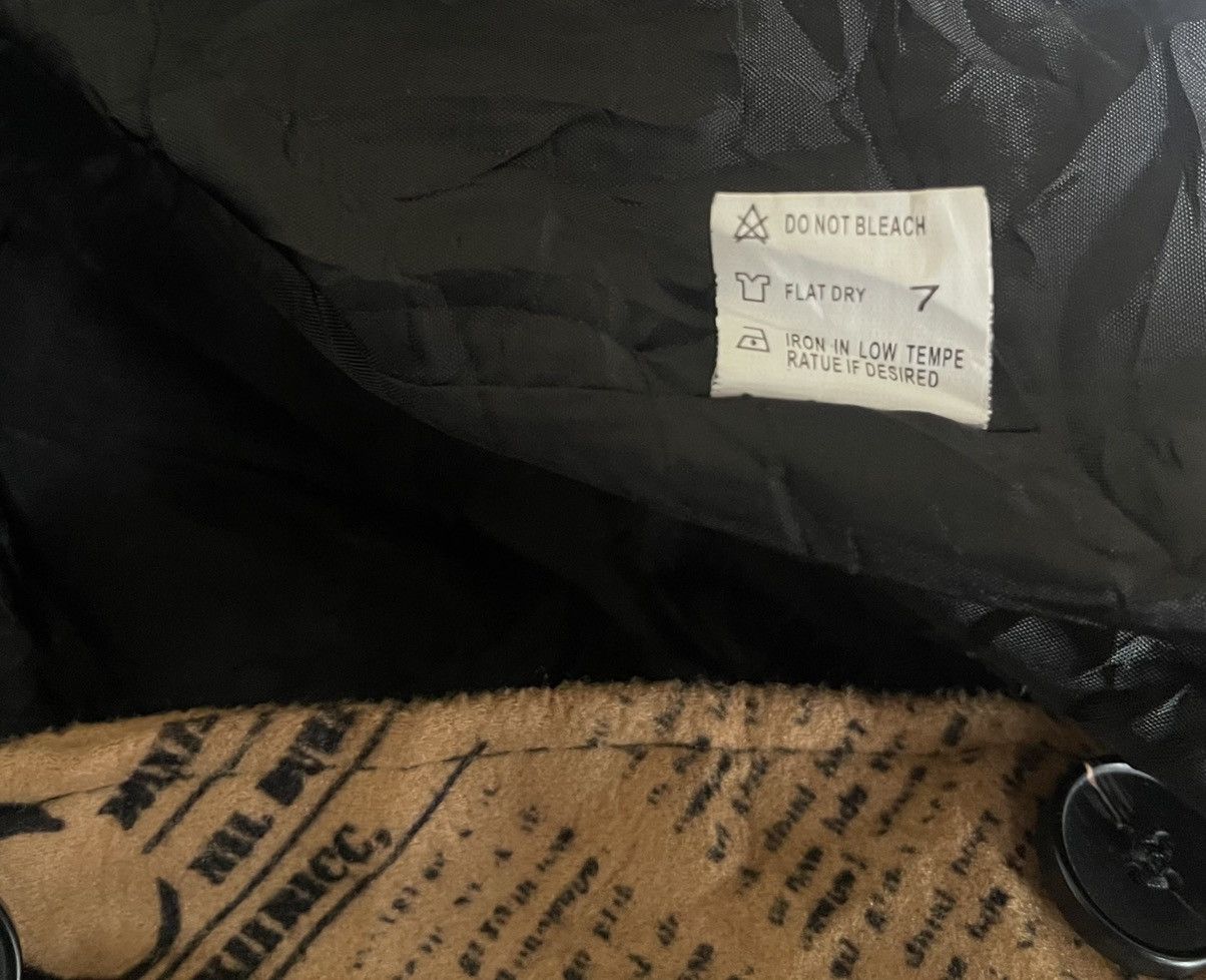 Japanese Brand Japanese Brand Full-print Long Chore Jacket Hoodie Size US XXL / EU 58 / 5 - 8 Thumbnail
