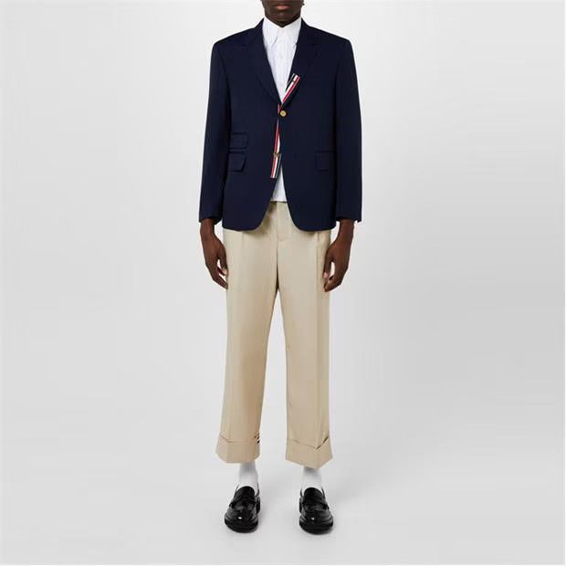 Thom Browne o1g2r1mq0724 Coats in Navy Blue Size US S / EU 44-46 / 1 - 6 Thumbnail