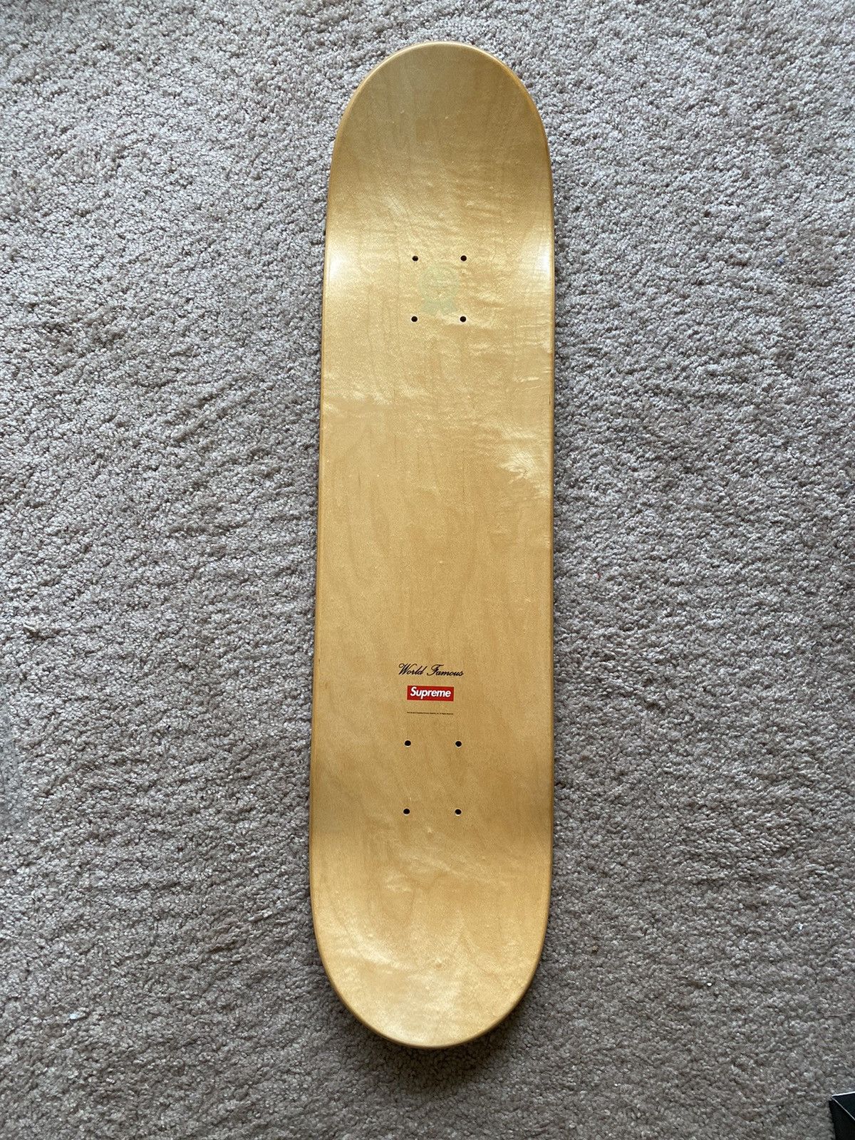 Supreme Supreme Taxi driver 20th anniversary skate deck authentic Size ONE SIZE - 8 Thumbnail