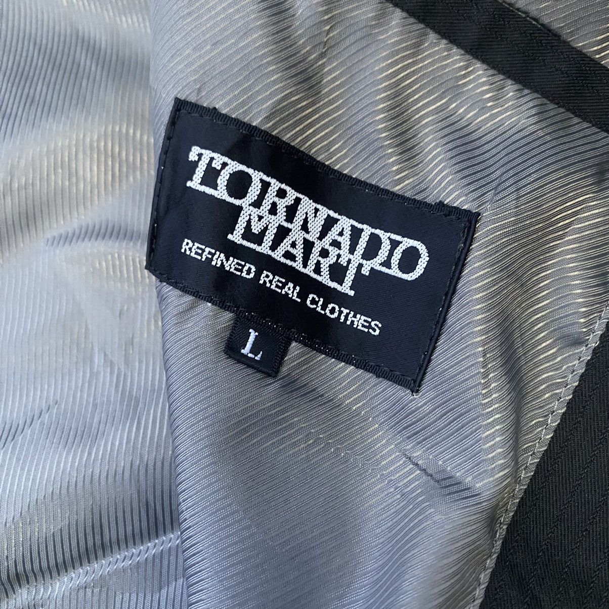 Tornado Mart Tornado Mart Belted Trench Coat –Japanese Designer Outerwear Size L / US 10 / IT 46 - 17 Thumbnail