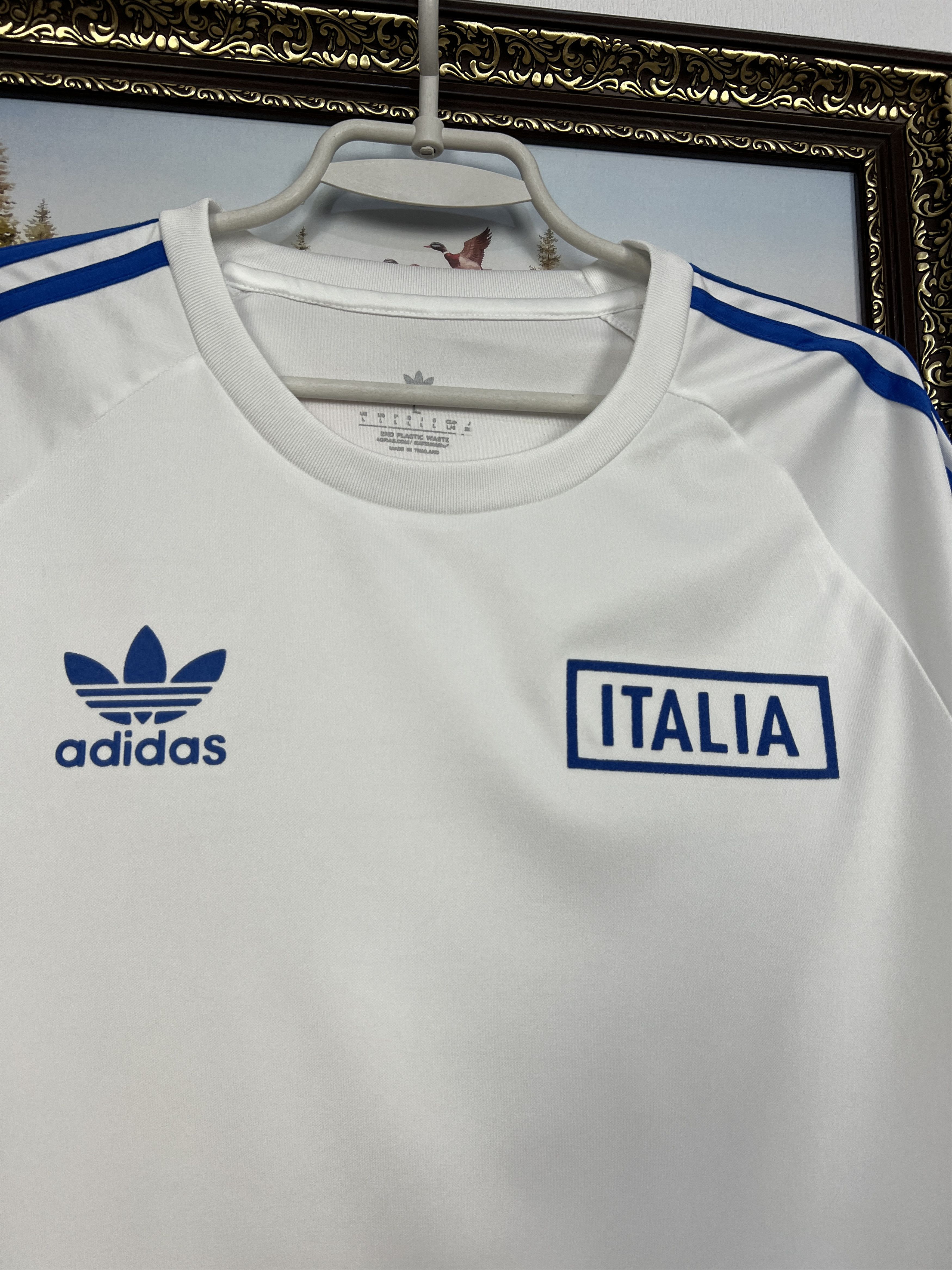 Adidas Italy Football National Team Shirt Soccer Maglia Jersey Size US L / EU 52-54 / 3 - 3 Thumbnail