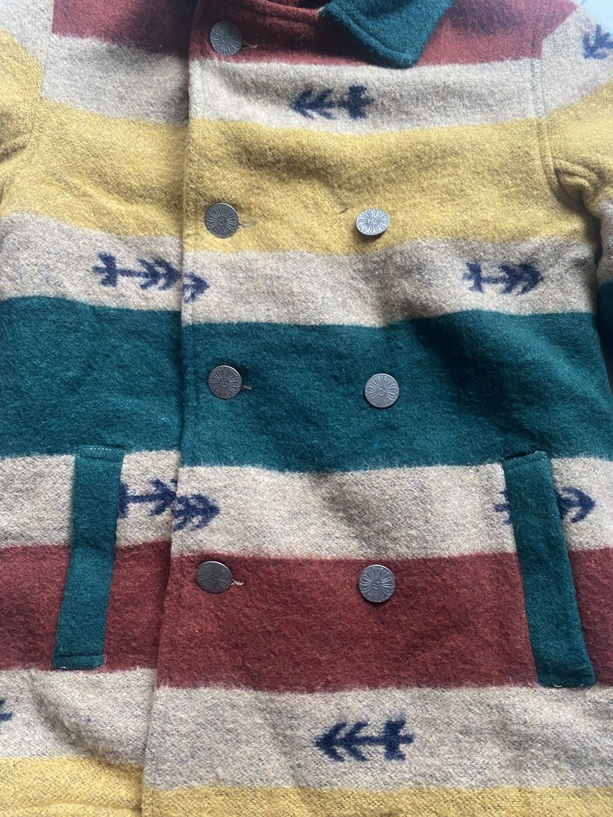 Japanese Brand Titicaca Wool Cloaks Navajo Style Size US S / EU 44-46 / 1 - 4 Thumbnail