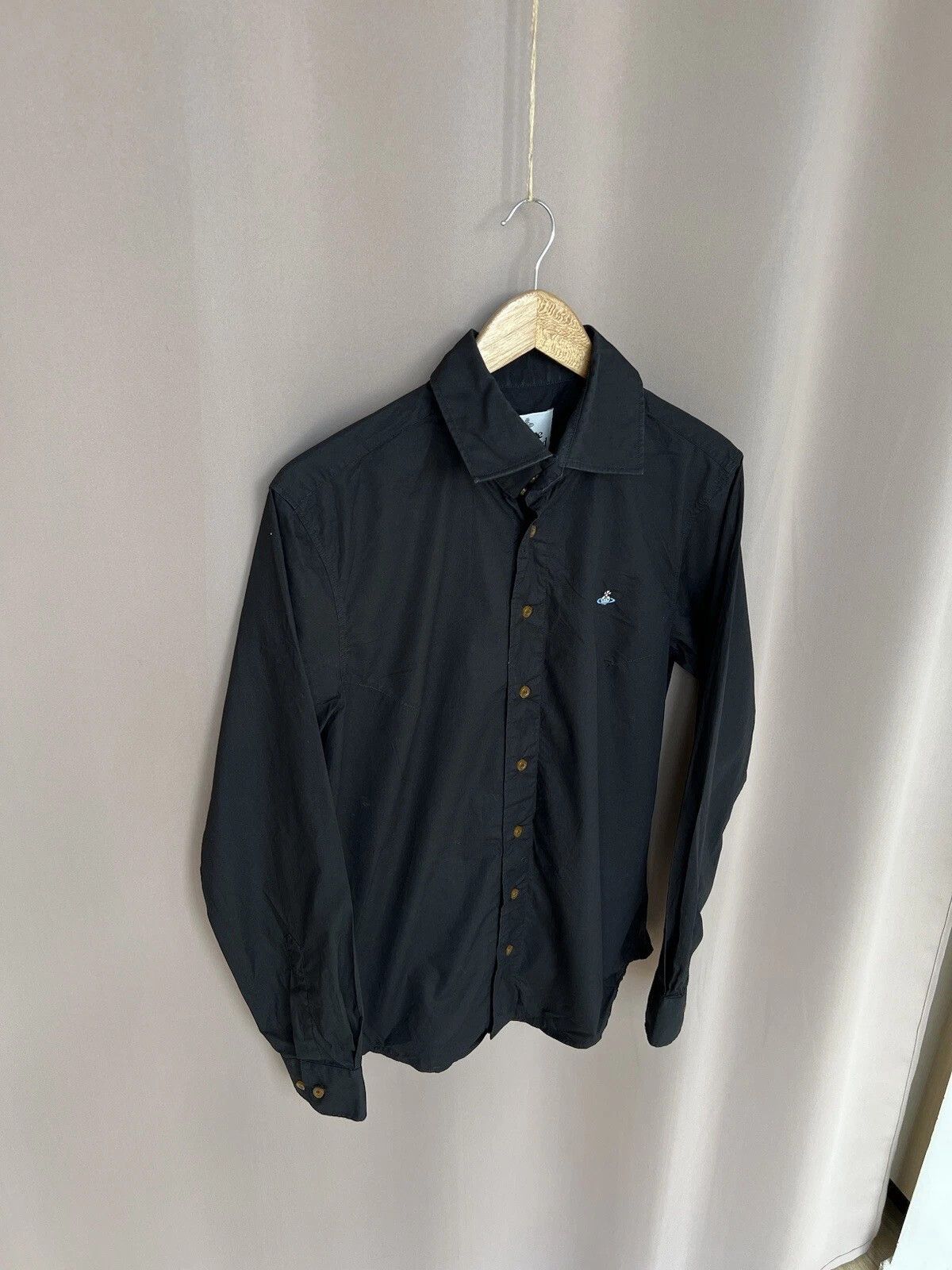 Vivienne Westwood Vivienne Westwood Black Button Down Shirt Mens Size 52 or L Size US L / EU 52-54 / 3 - 5 Thumbnail