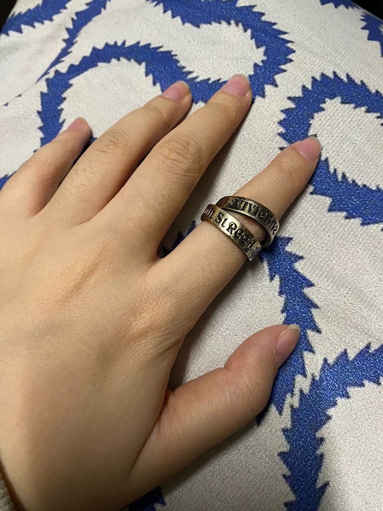 Vivienne Westwood Vivienne Westwood Vintage Saturn double-layer 925 sterling Size ONE SIZE - 1 Thumbnail