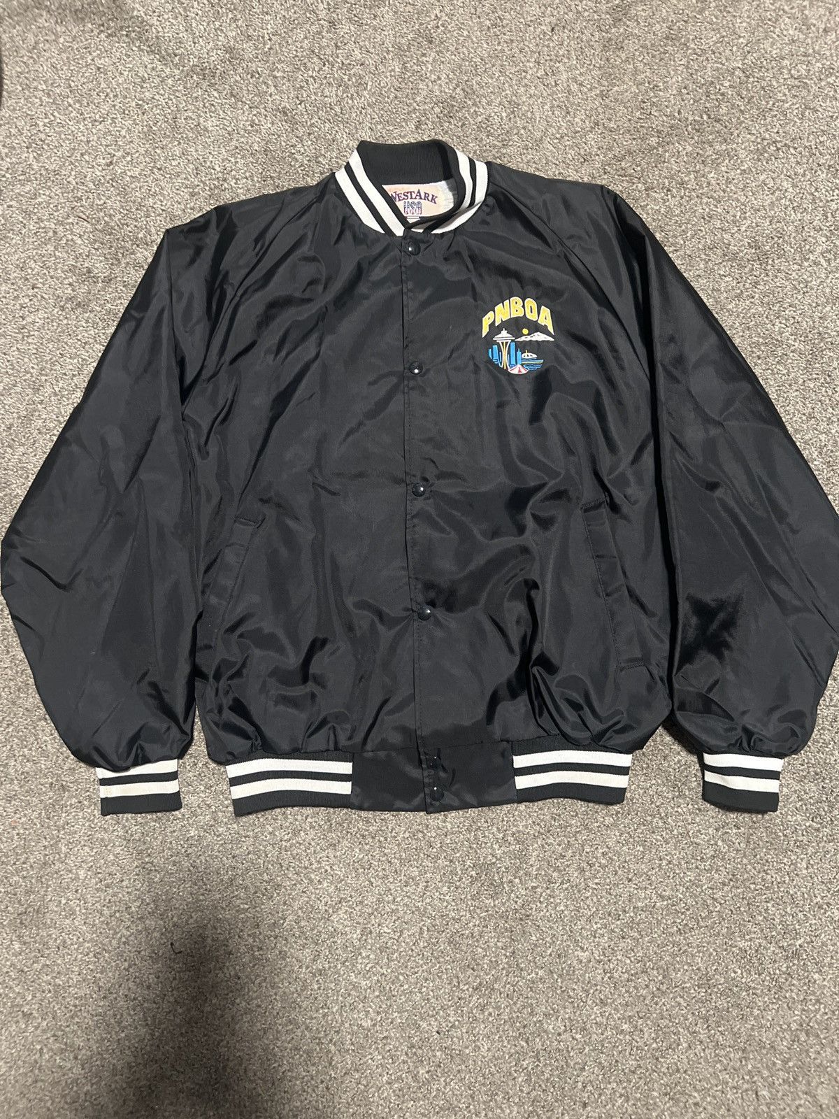 NBA Vintage PNBOA Bomber Jacket Size L Size US L / EU 52-54 / 3 - 1 Thumbnail