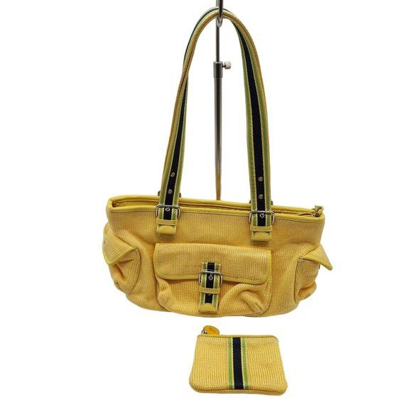 The Sak The SAK vintage Belinda bag purse Yellow with Coin pouch Size ONE SIZE - 1 Thumbnail
