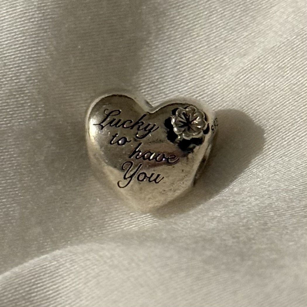 pandora Pandora MOM lucky to have you heart and clover charm Size ONE SIZE - 5 Thumbnail