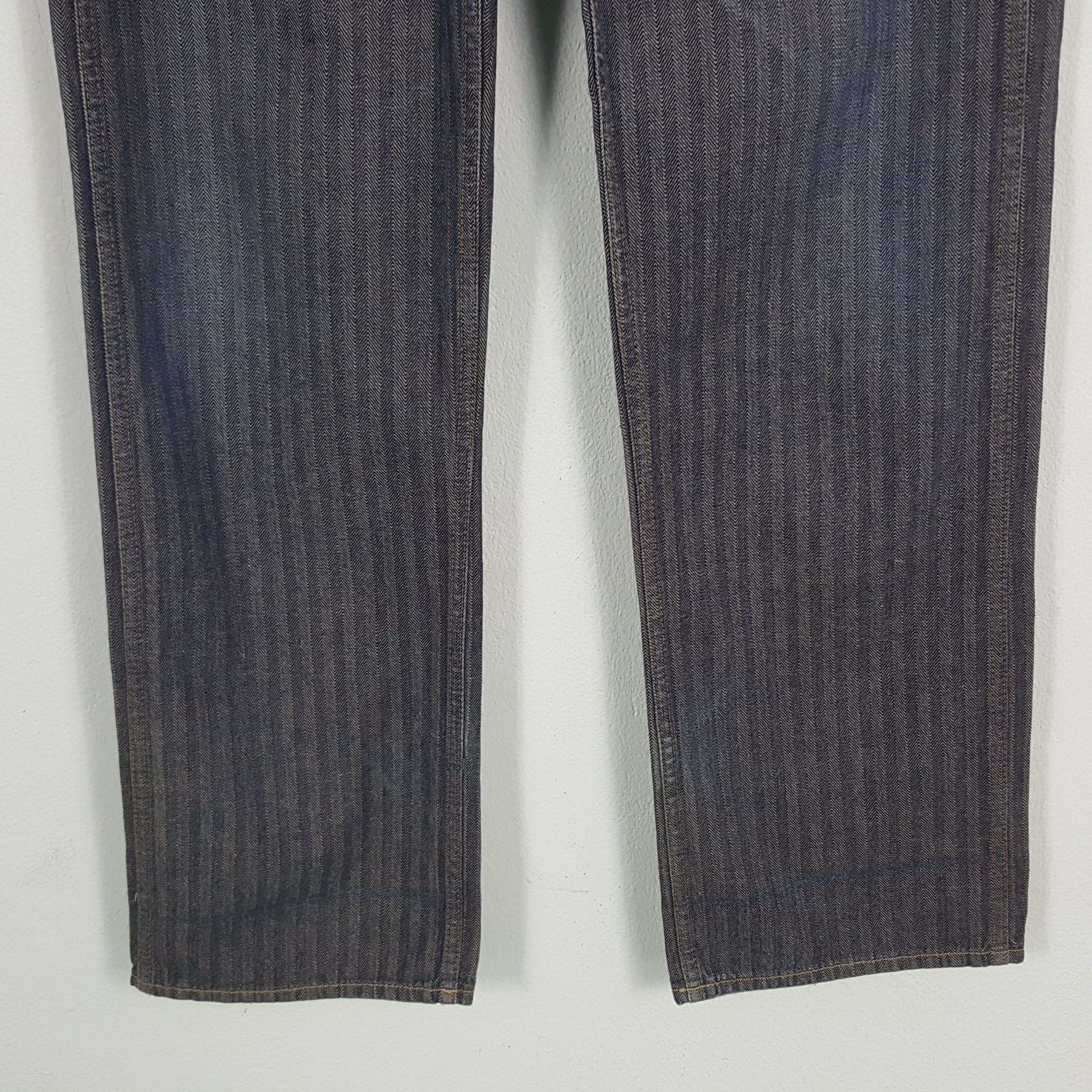 Hysteric Glamour × Vintage Vintage Hysteric Glamour Custom Big Logo Denim Jeans Size US 31 - 6 Thumbnail