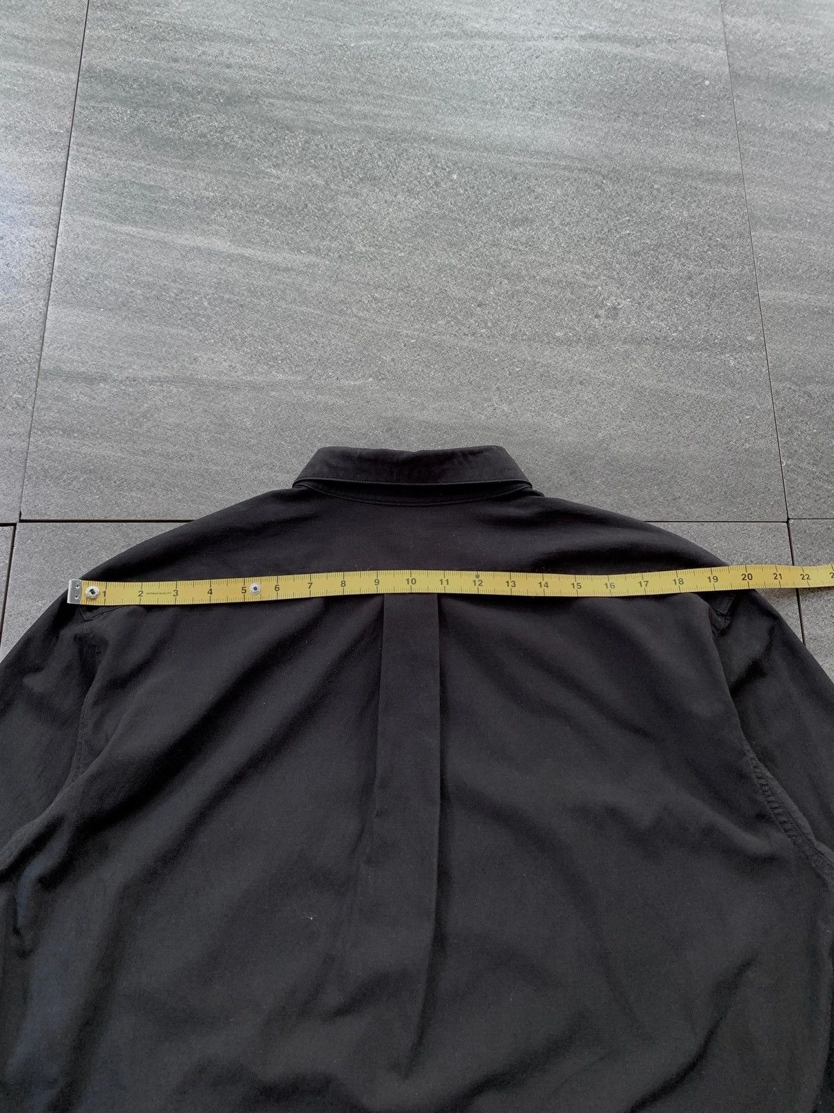 Yohji Yamamoto FREE TAX! Costume D'Homme Black Ls Shirt Size US M / EU 48-50 / 2 - 11 Thumbnail