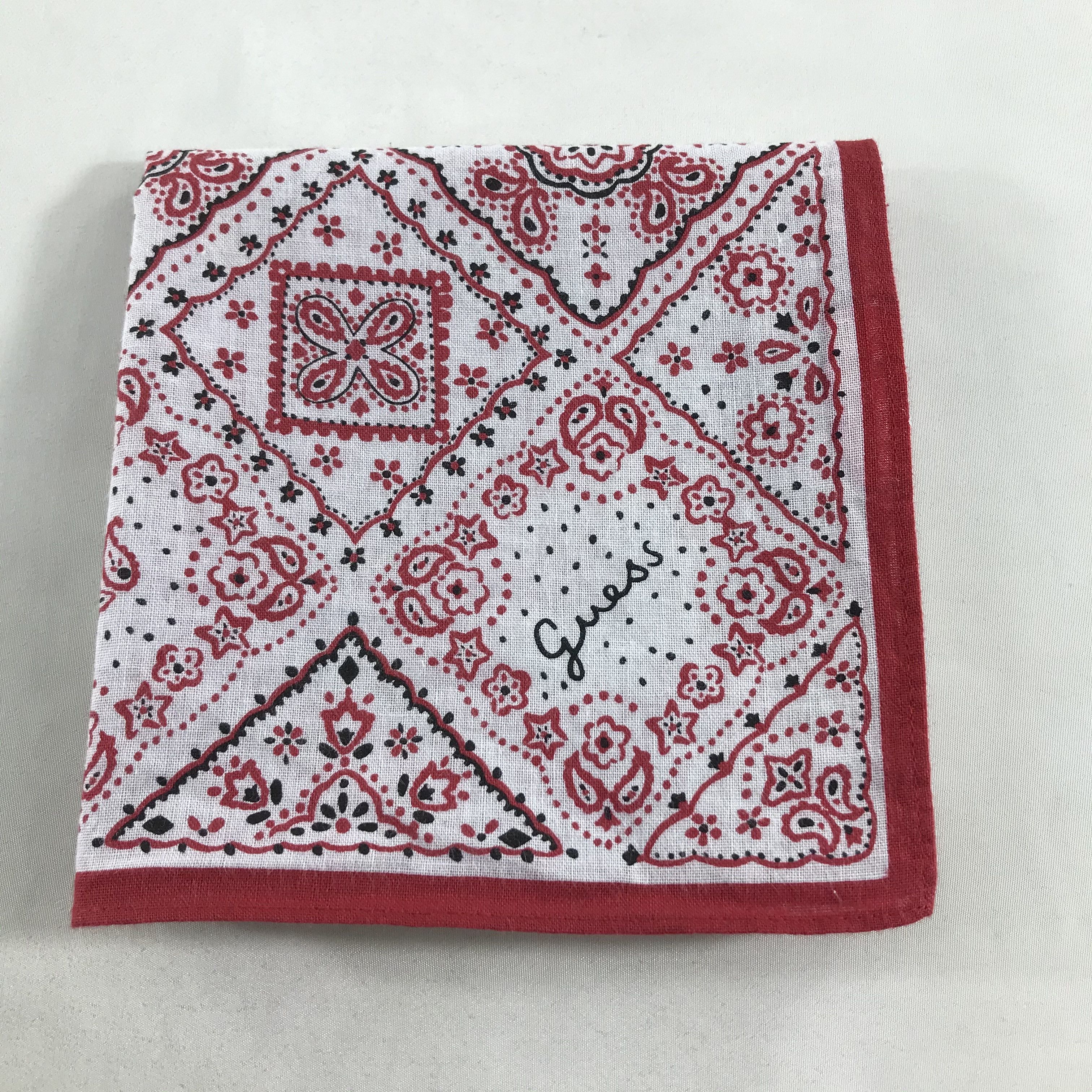 Guess Guess Paisley Handkerchief Neckerchief Bandana H88 Size ONE SIZE - 5 Thumbnail