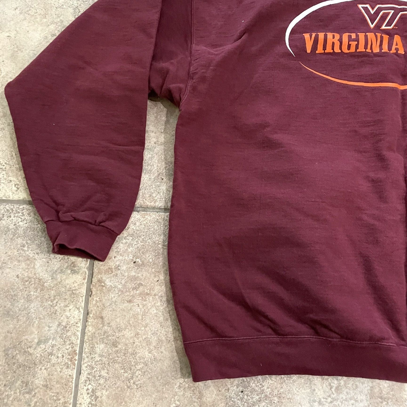 Vintage VTG Snowbank Virginia Tech Sweatervers 100% cotton maroon Mens 2XL USA Pullover Sweater Size US XXL / EU 58 / 5 - 3 Thumbnail