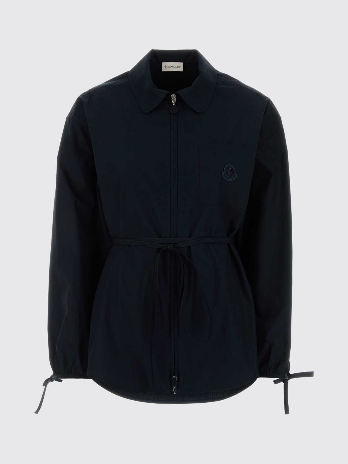 Moncler Moncler Shirt Woman Blue Size M / US 6-8 / IT 42-44 - 1 Preview