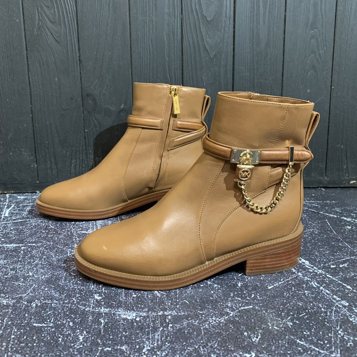Michael Kors Michael KORS Hamilton Leather Ankle Leather Boots Size 5M 36 Size US 5 / IT 35 - 5 Thumbnail