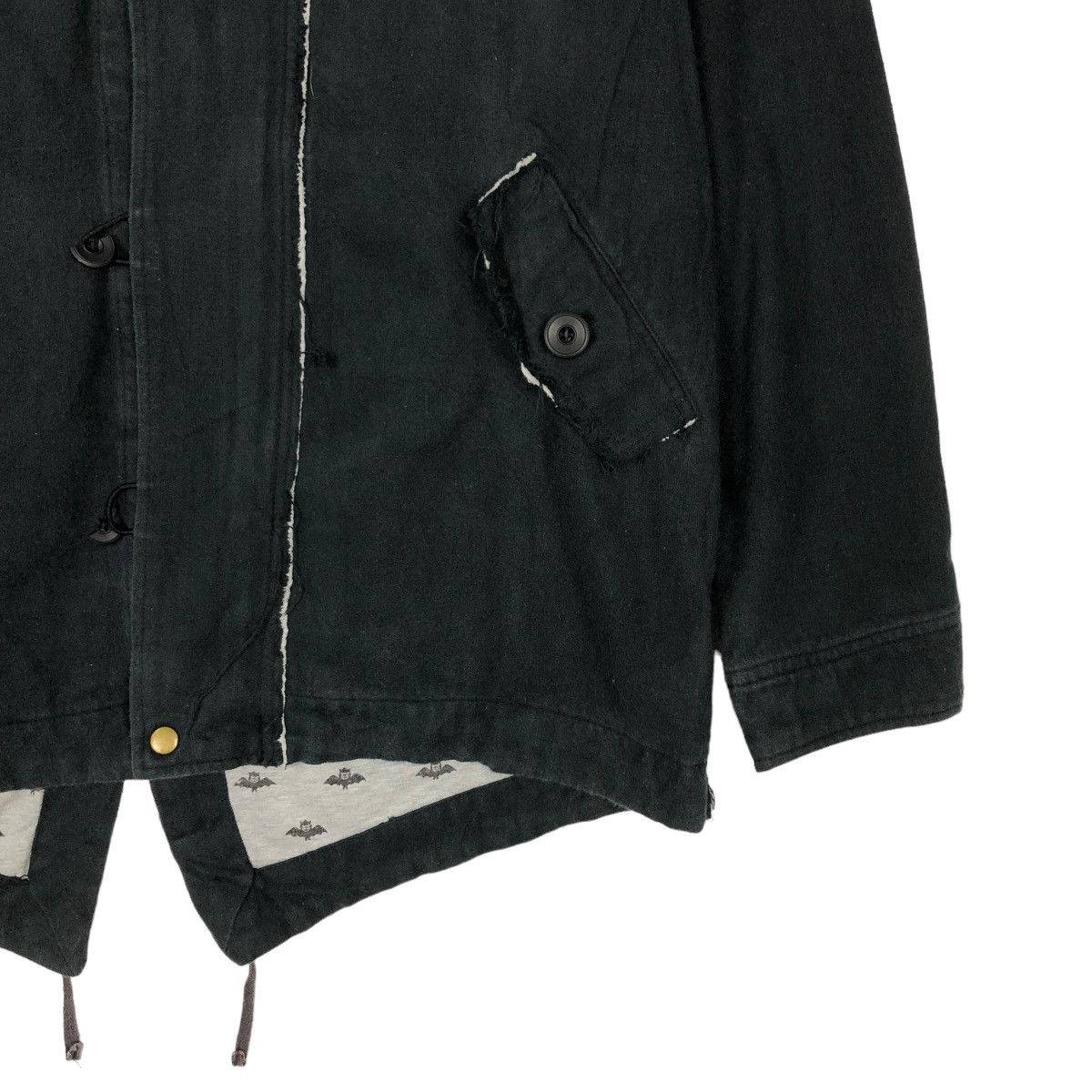 Hysteric Glamour 🔥VINTAGE BIKER JACKET PARKA DRUG STORES PUNK DESIGN Size US M / EU 48-50 / 2 - 4 Thumbnail