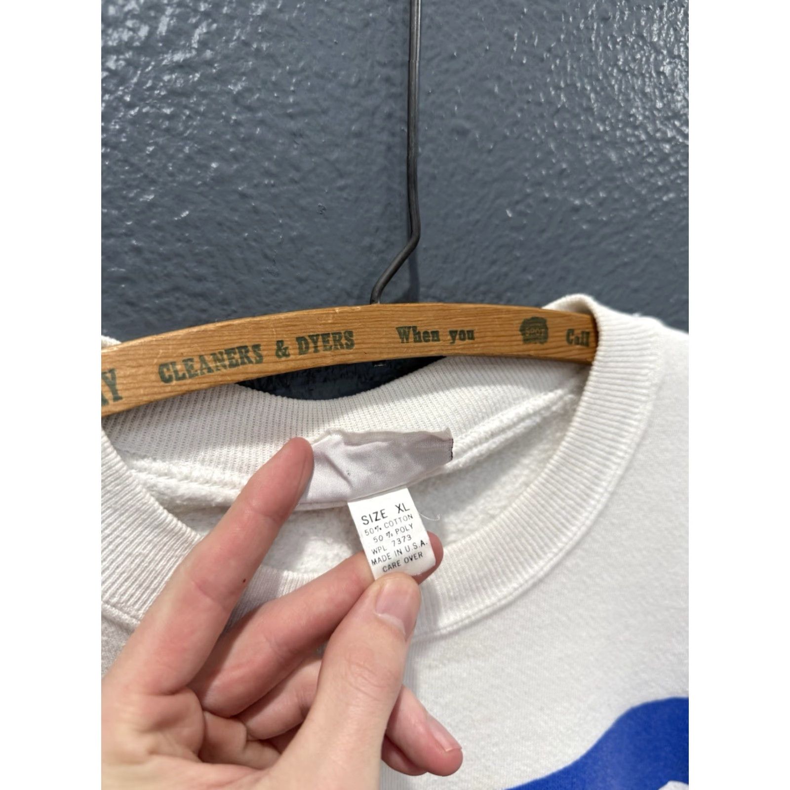 Vintage VINTAGE University Of Kentucky Wildcats White Sweatshirt XL Men 90s Signet Pullover USA Size US XL / EU 56 / 4 - 3 Thumbnail