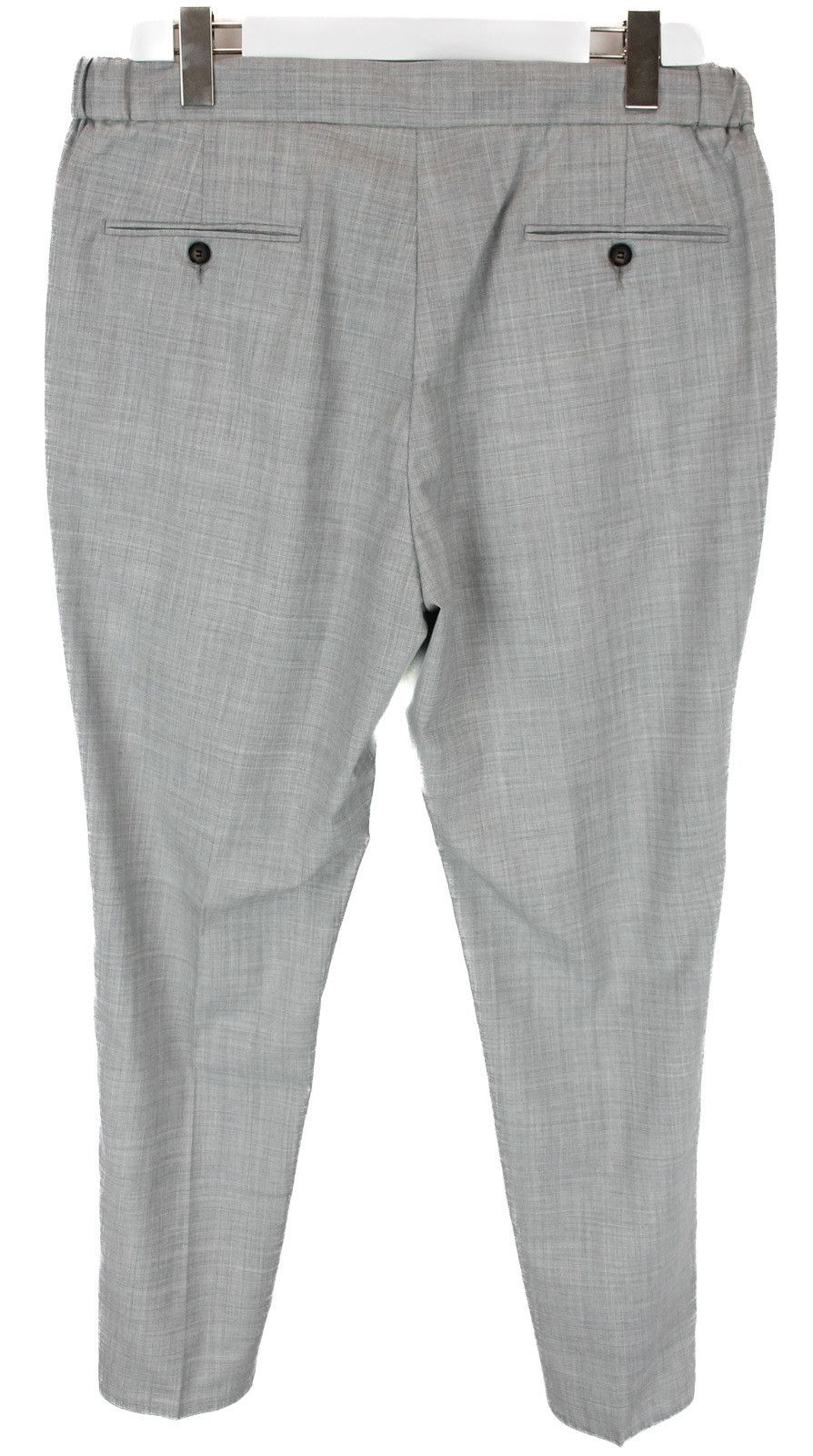 Brooks Brothers Two-pleat wool pants, slacks, made in Canada, men's size w35 wool Khaki type Vintage Second Hand