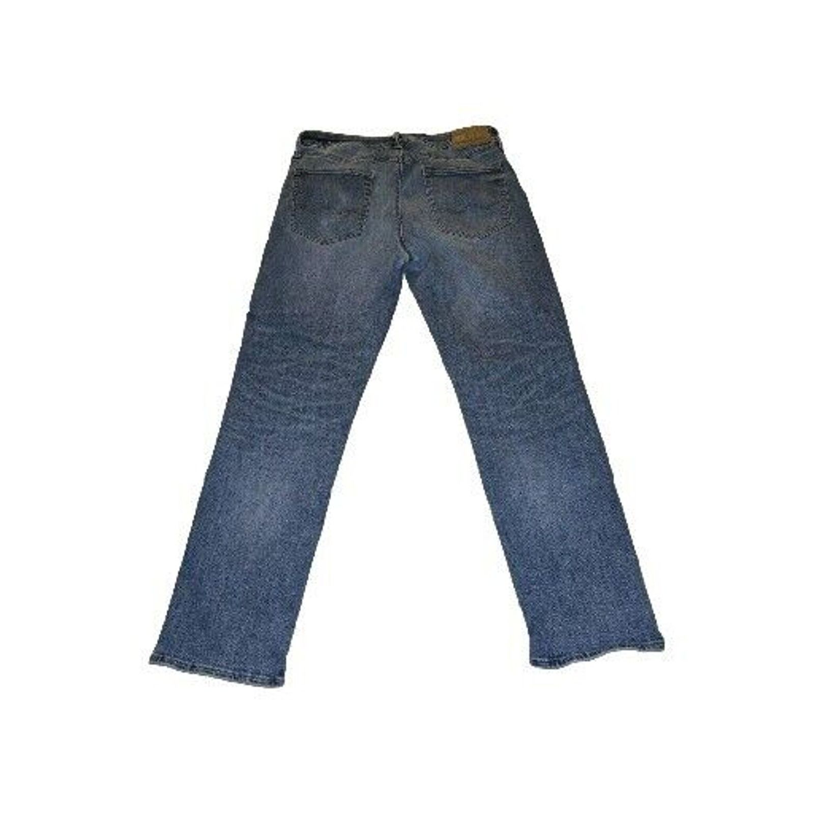 American Eagle Outfitters American Eagle Jeans Mens 32x32 Original Straight Blue Denim Size US 32 / EU 48 - 5 Thumbnail