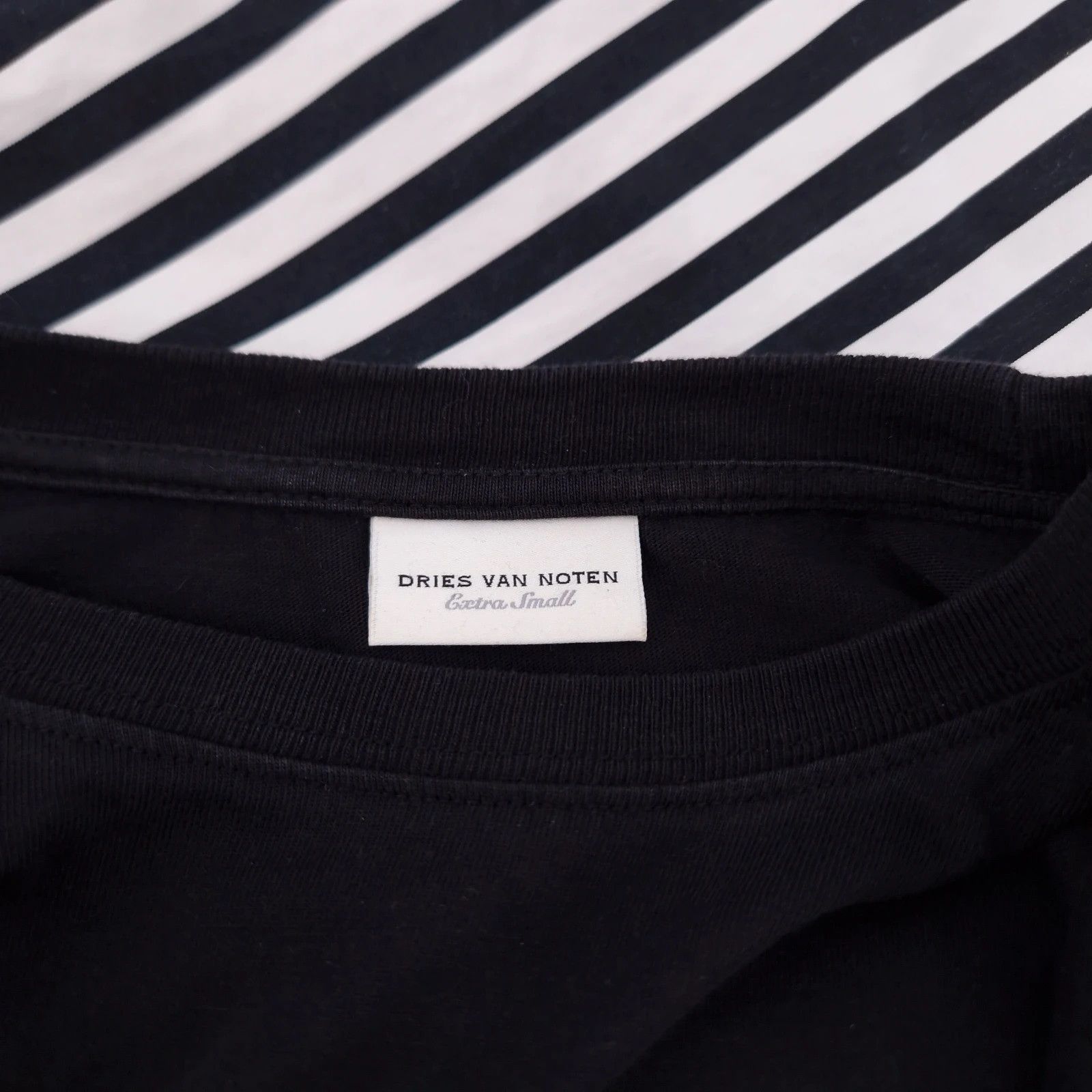 Dries Van Noten Unisex Statement Sleeve Cotton Top Size US XS / EU 42 / 0 - 3 Thumbnail