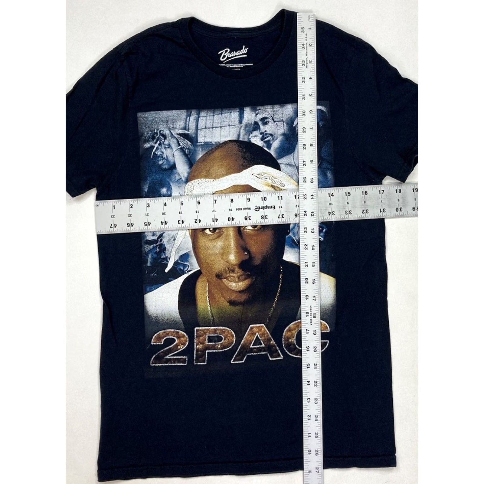 Bravado VINTAGE Bravado 2pac Tupac Shakur Graphic T-shirt Men Small Black Short Sleeve Music Shirt Size US S / EU 44-46 / 1 - 5 Thumbnail