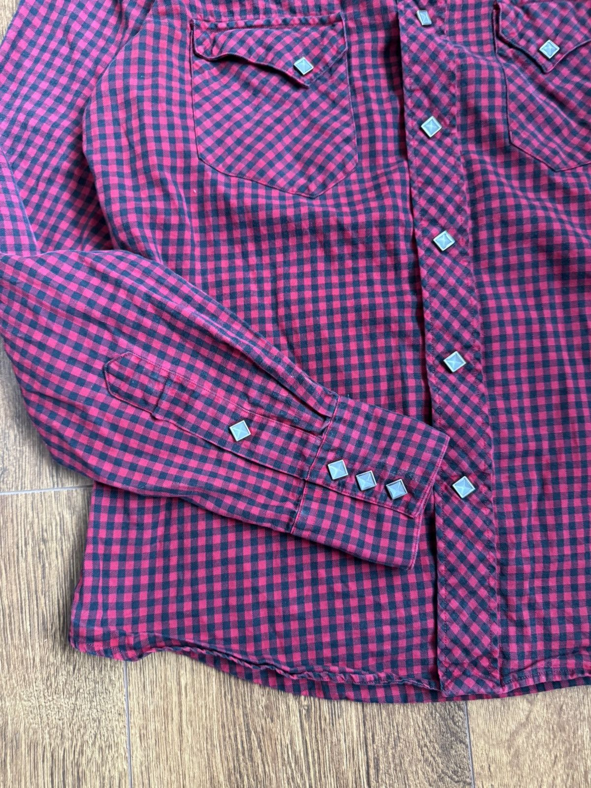 Ralph Lauren Ralph Lauren Ladies Red/black Check Shirt UK Size 8 Size S / US 4 / IT 40 - 6 Thumbnail
