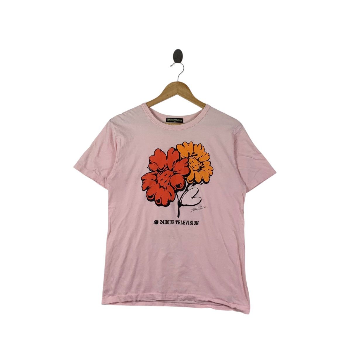 Vintage Vintage 24 HOUR TELEVISION x SHUN SUDO Japan Painter Tee Size S / US 4 / IT 40 - 1 Thumbnail