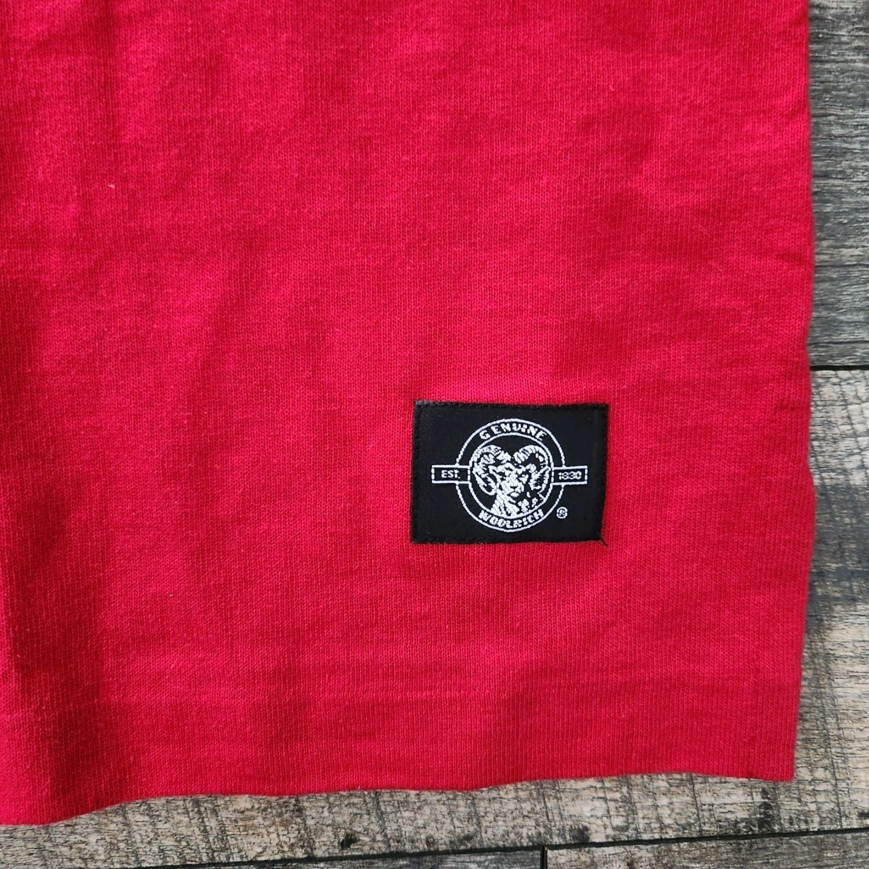Vintage Woolrich Mock Neck Long Sleeve Shirt Mens L Red Pullover Baselayer New Size US L / EU 52-54 / 3 - 2 Thumbnail